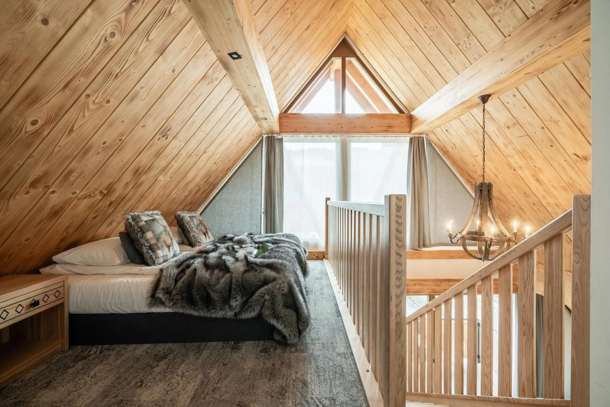 Bed in Hotel Litworowy Staw