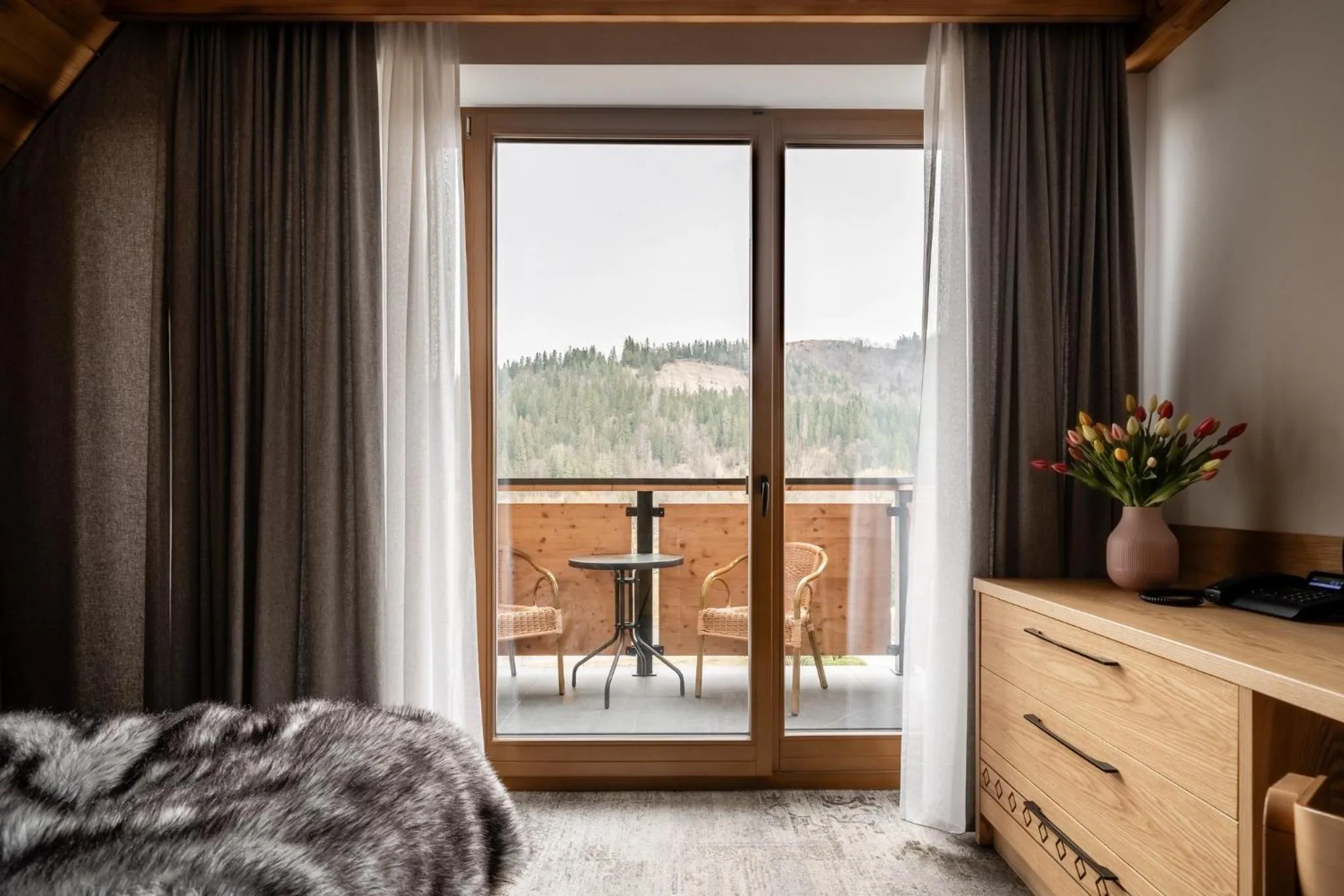 Natural landscape in Hotel Litworowy Staw