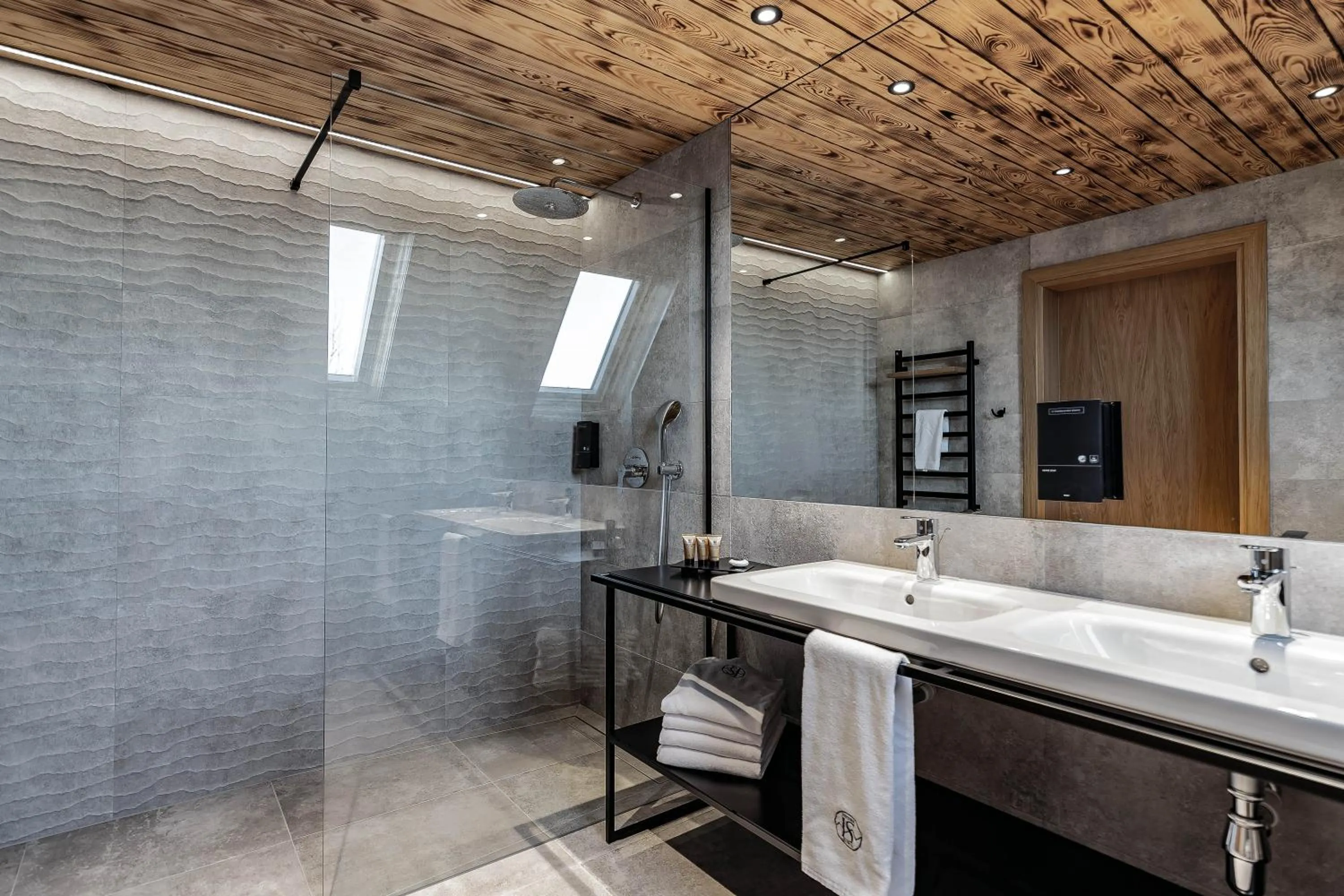 Shower in Hotel Litworowy Staw