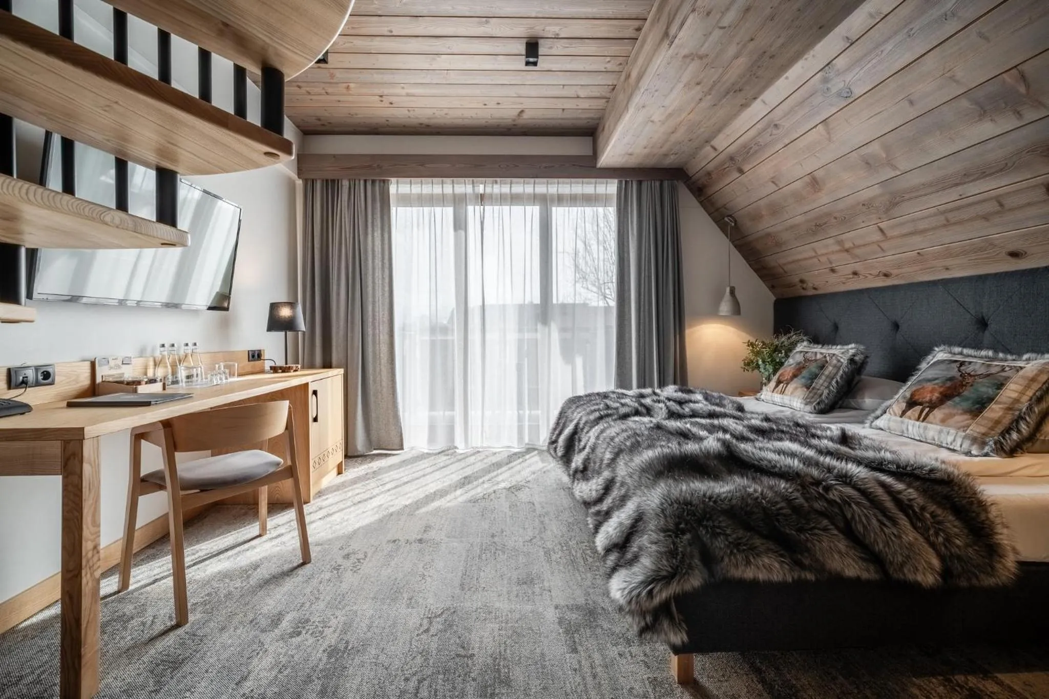 Bed in Hotel Litworowy Staw