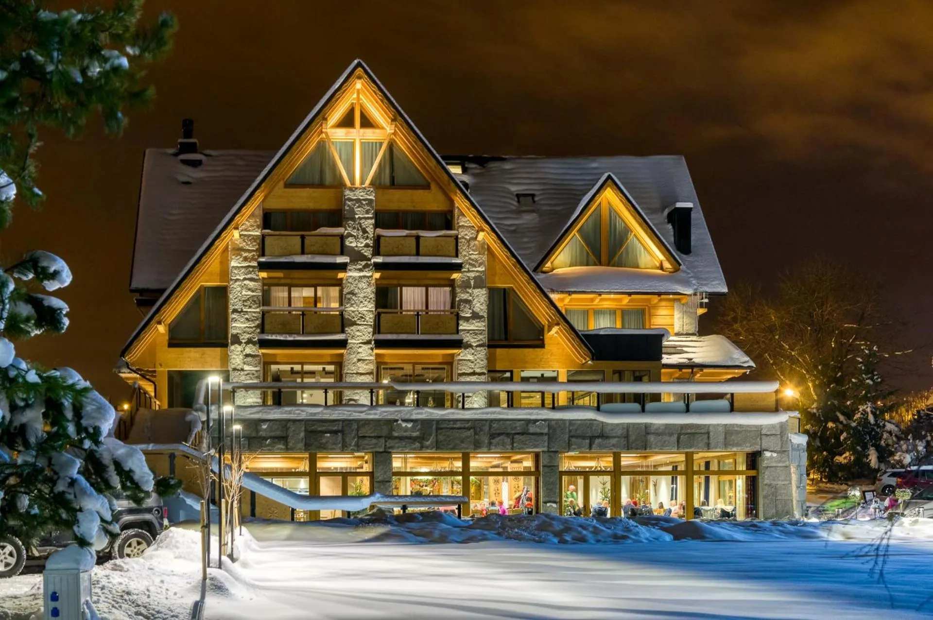 Property building in Hotel Litworowy Staw