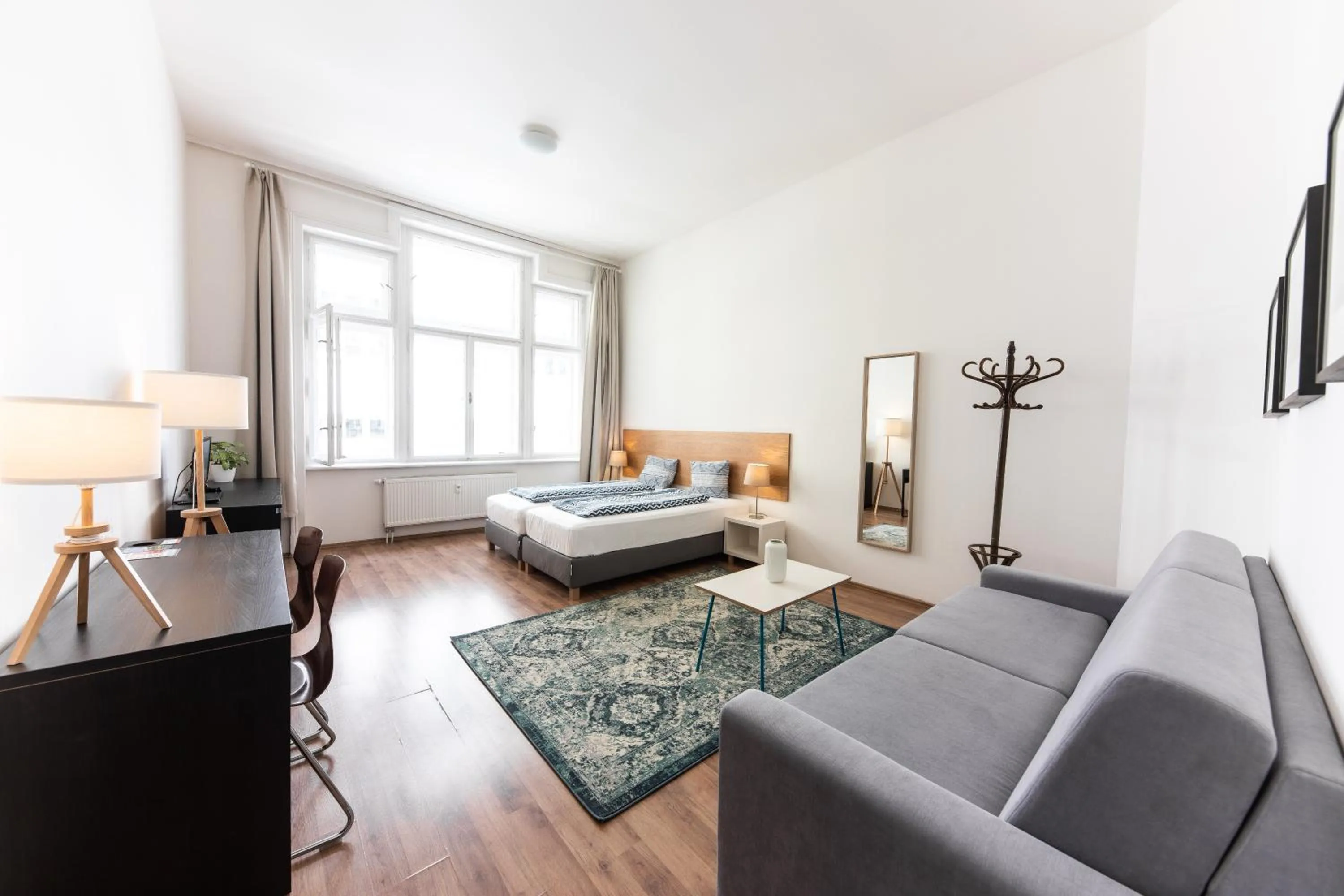 Photo of the whole room, Bed in Jacob Brno