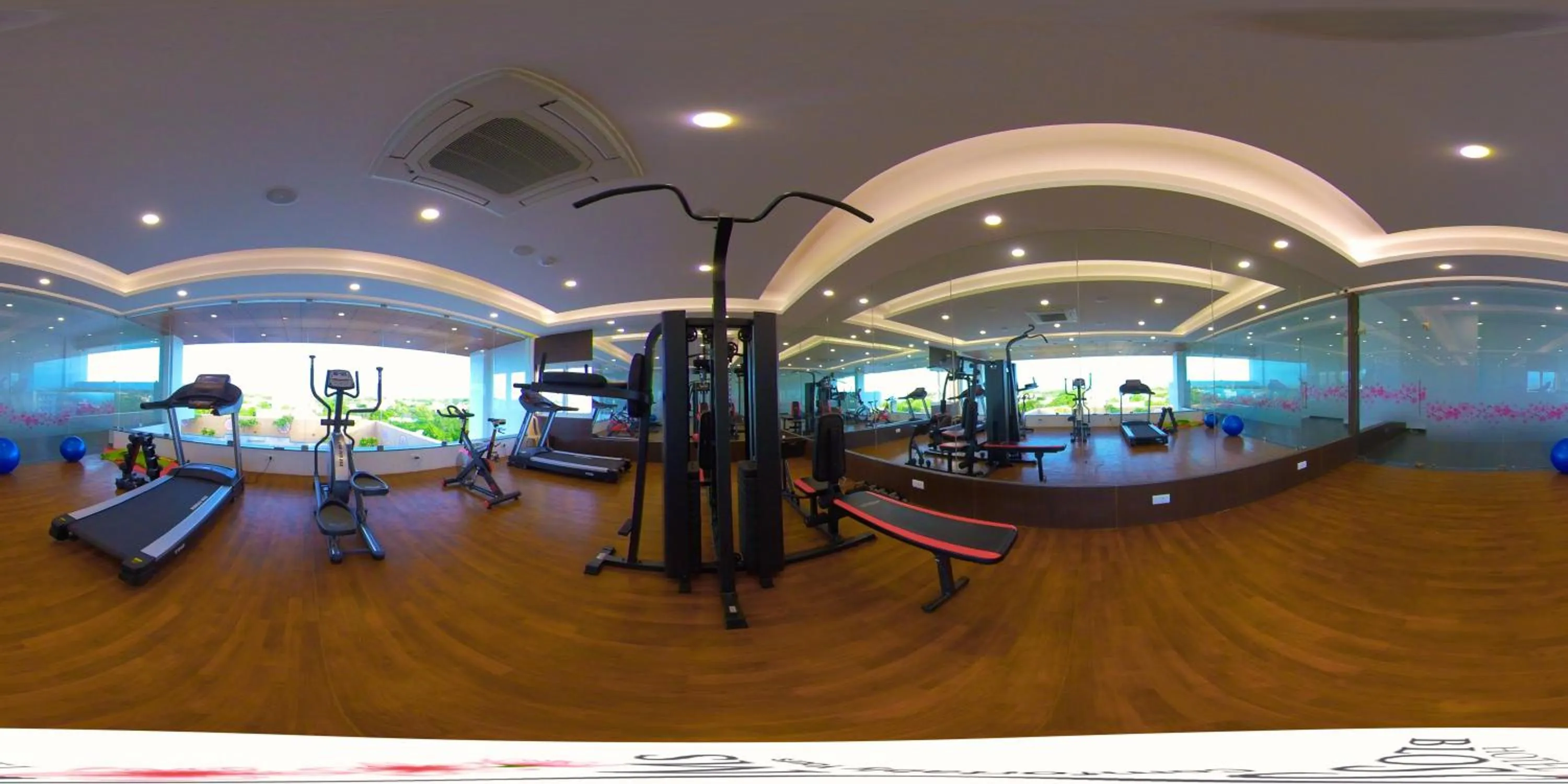 Fitness centre/facilities in Hotel Blossoms
