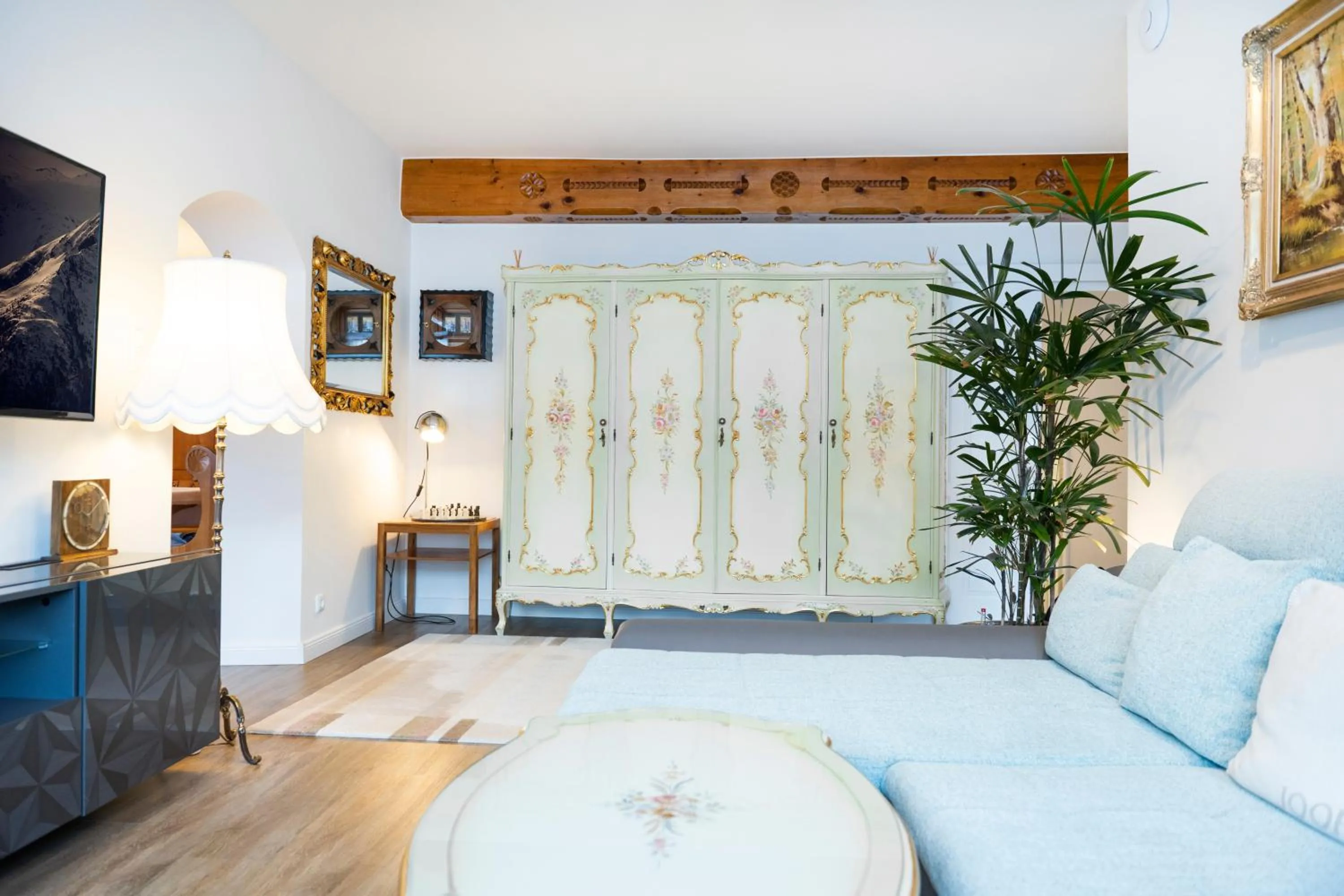 Living room, Bed in Residenz Kaiser Franz Josef