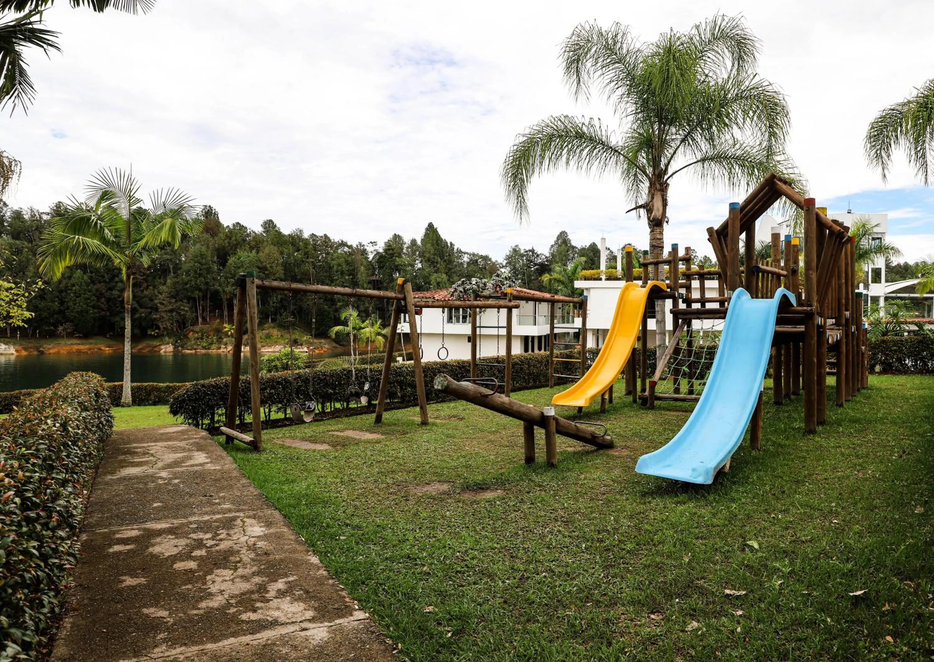 Children play ground in Hotel Los Recuerdos