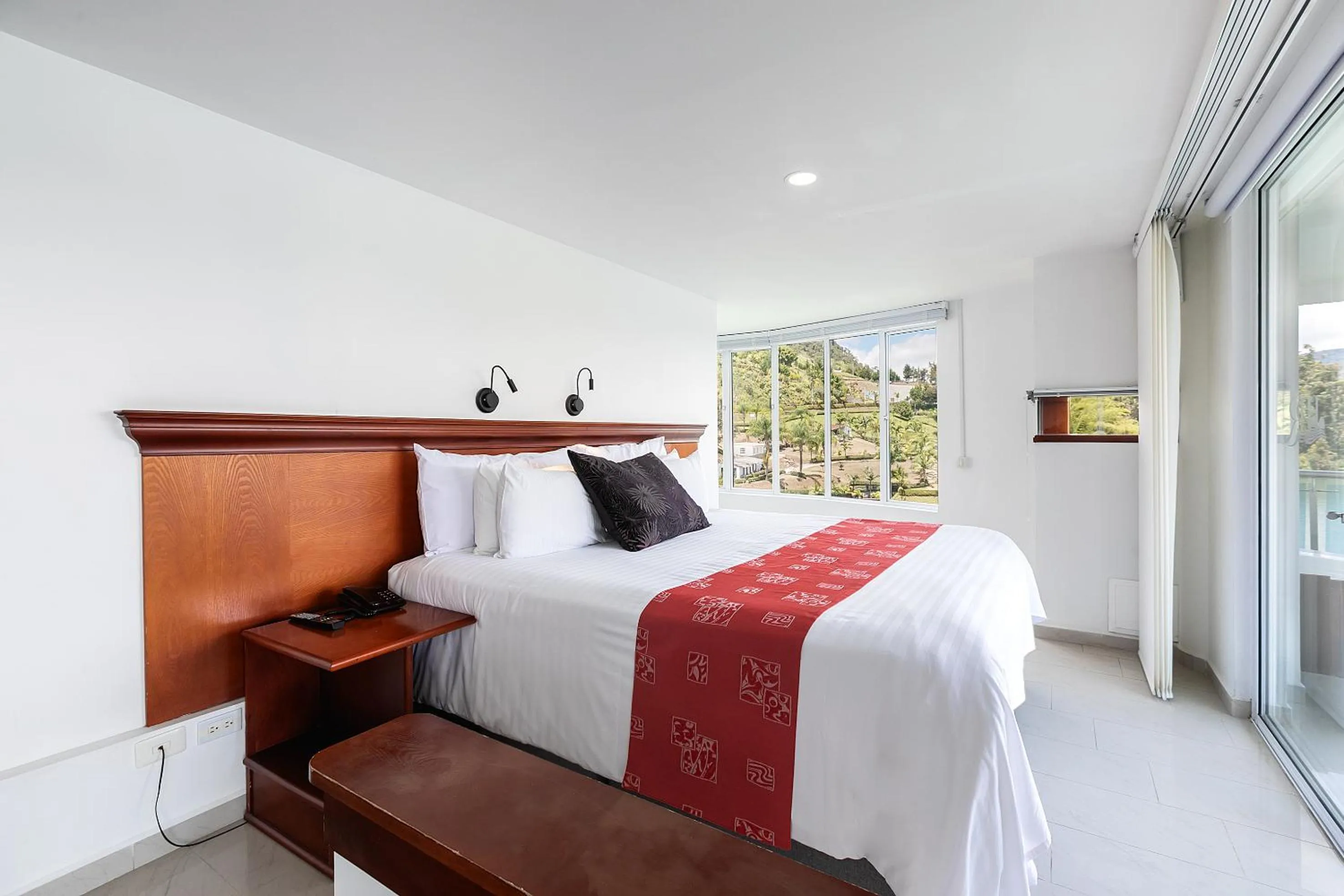 Bed in Hotel Los Recuerdos