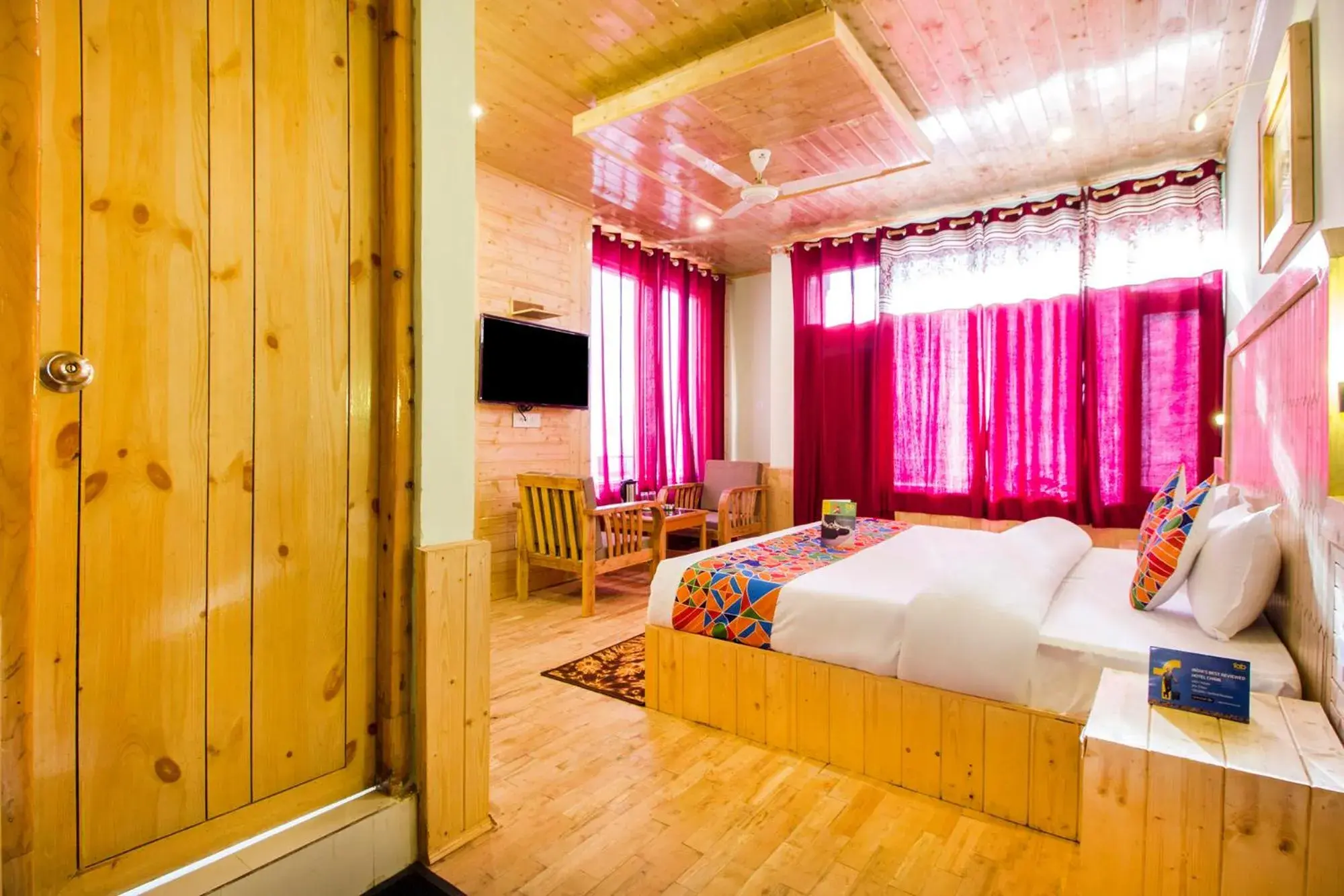 Bedroom, Bed in FabHotel Shami Inn Bedroom, Bed in FabHotel Shami Inn