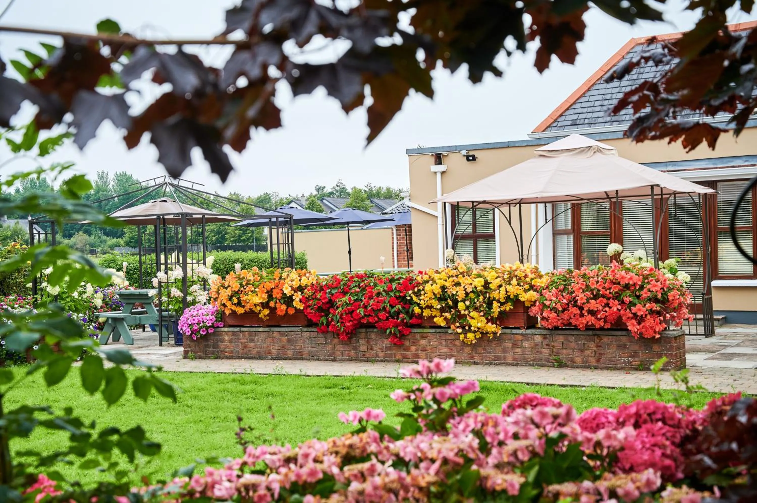 Patio in Bunratty Manor Hotel