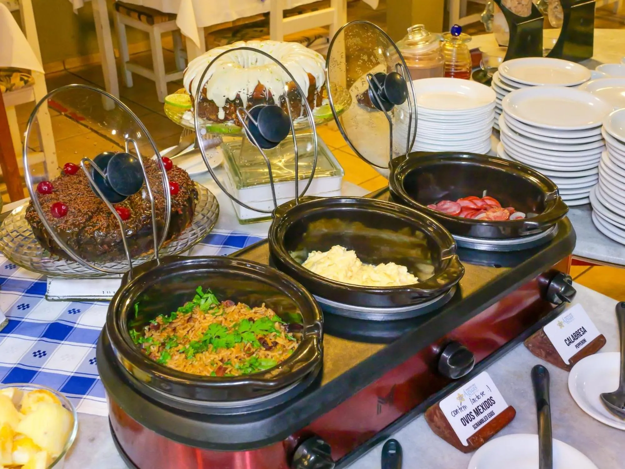 Restaurant/places to eat in Hotel Paraíso das Águas Bonito