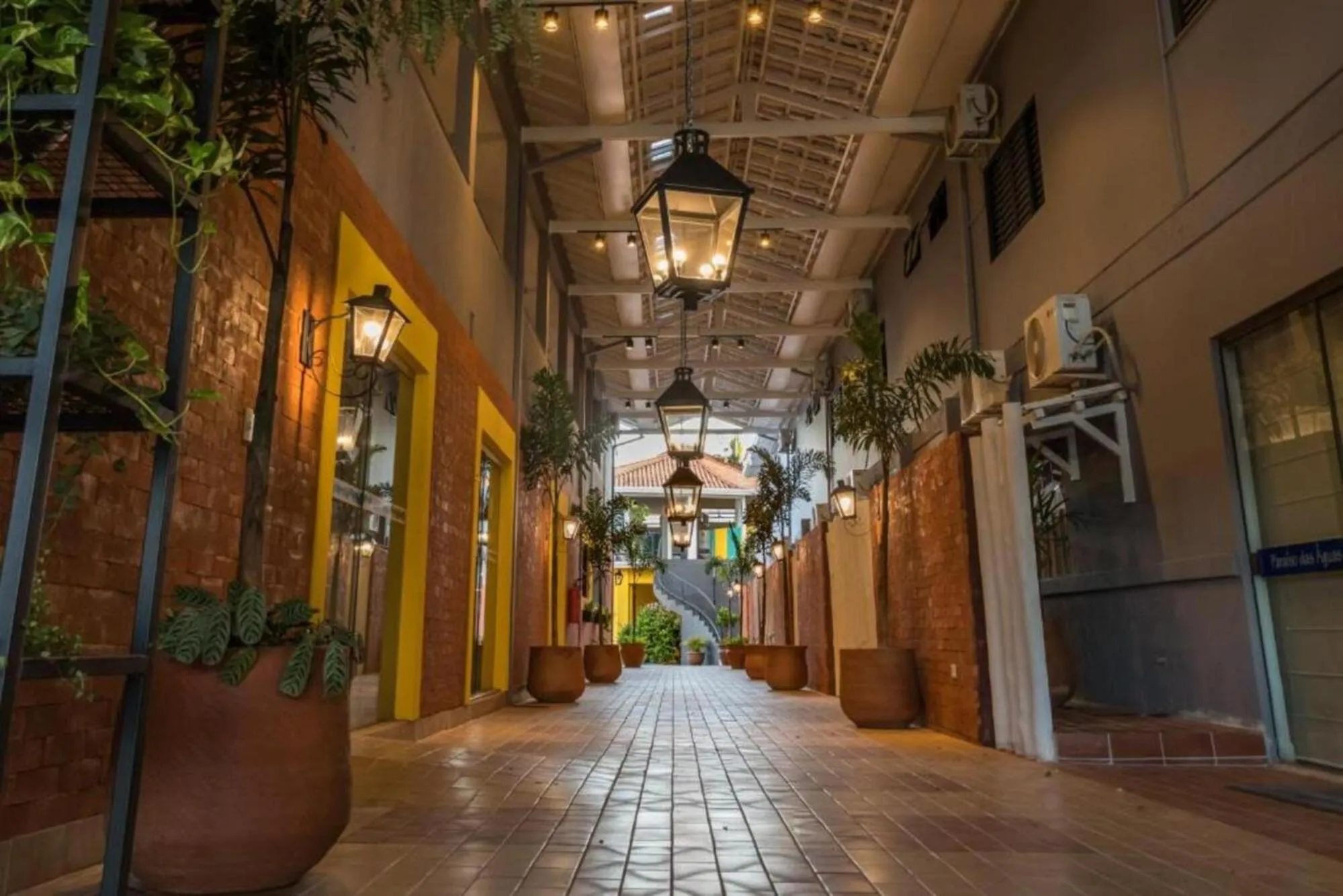 Property building in Hotel Paraíso das Águas Bonito