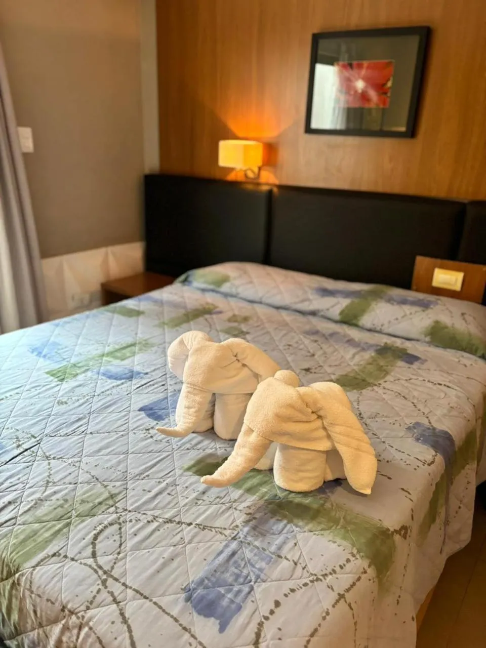 Bed in Hotel Paraíso das Águas Bonito