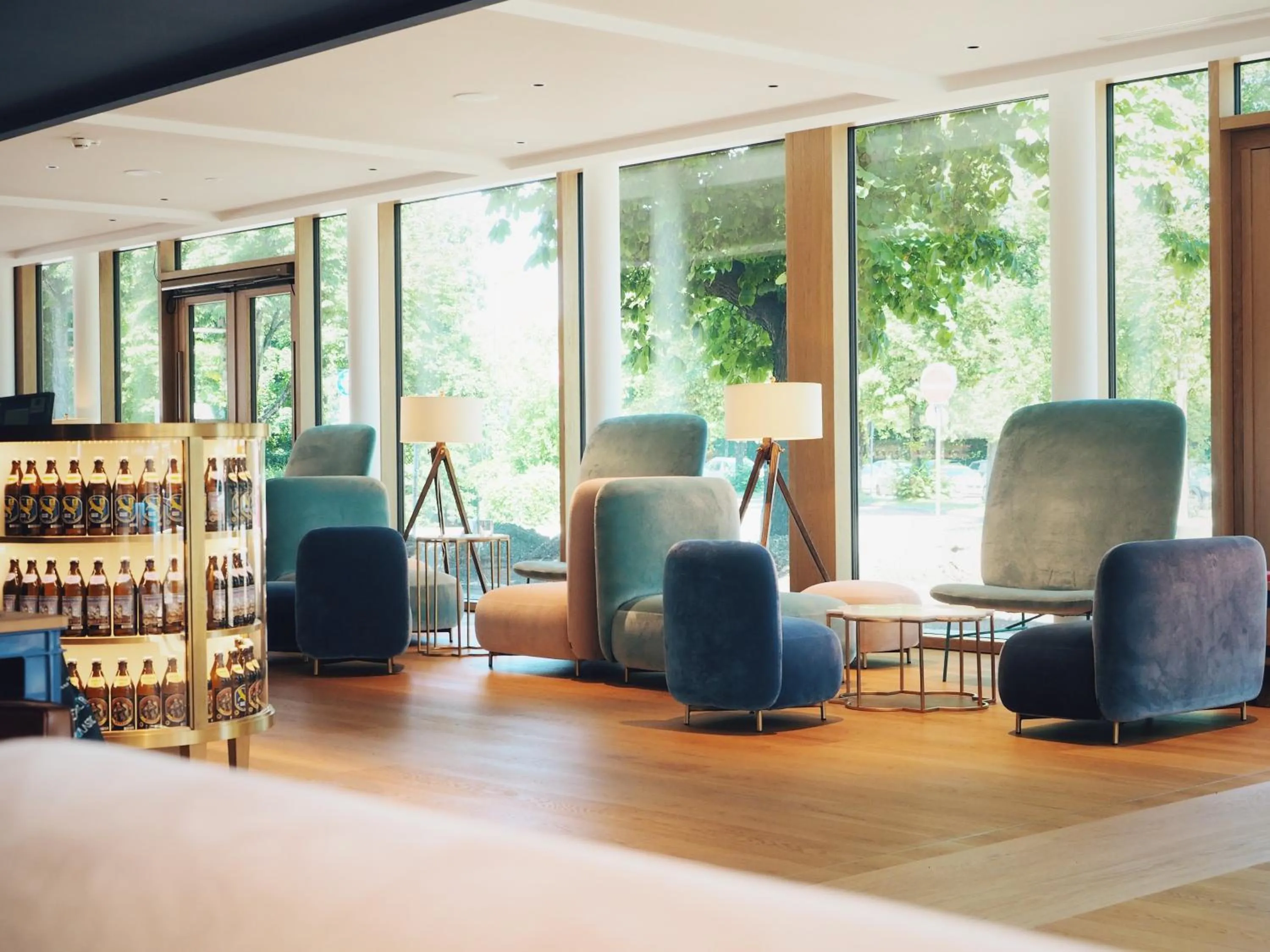 Lobby or reception in Jugend- und Familienhotel Augustin