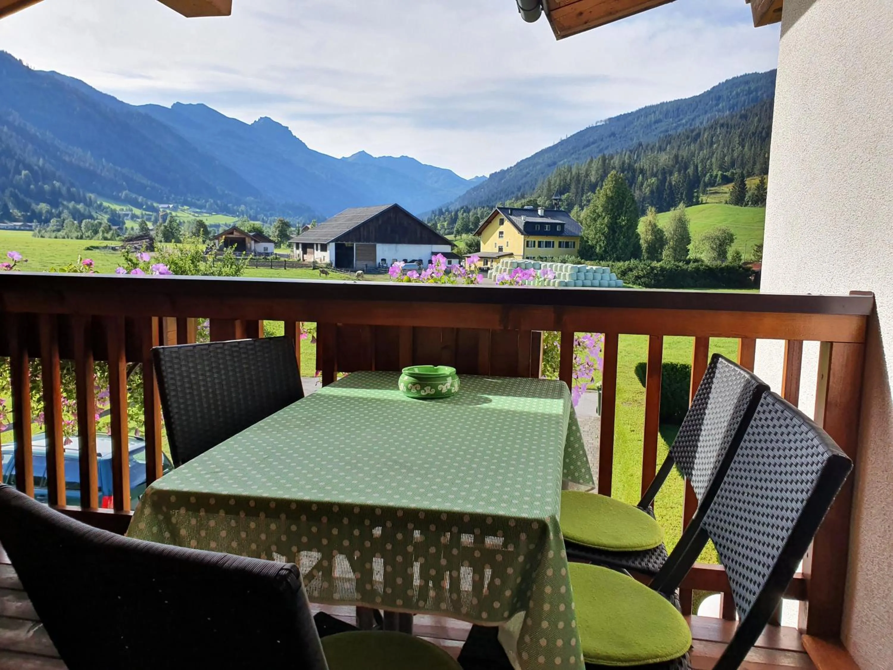 Balcony/Terrace in Apartment Maier
