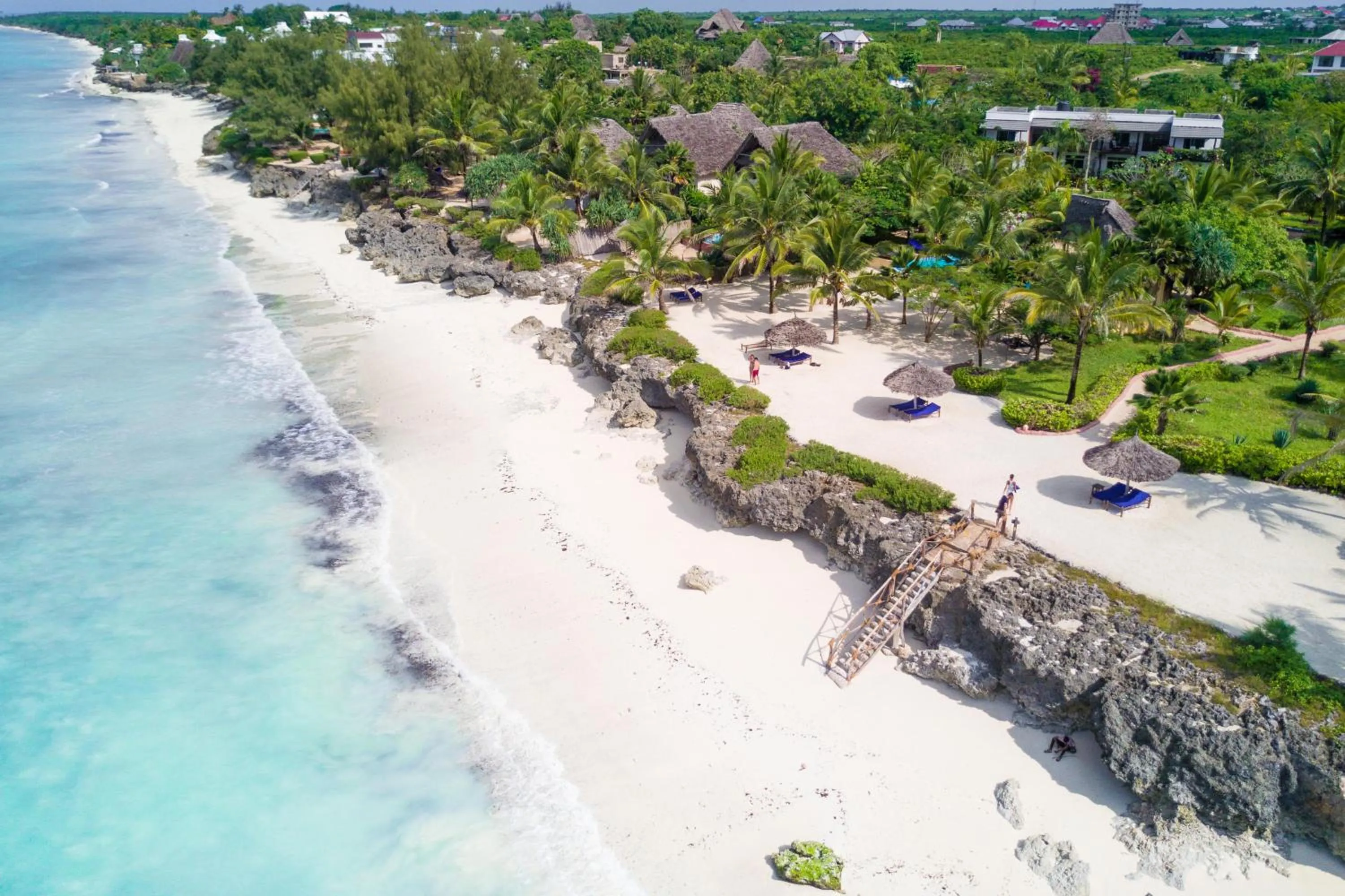 Bird's eye view in The Zanzibari
