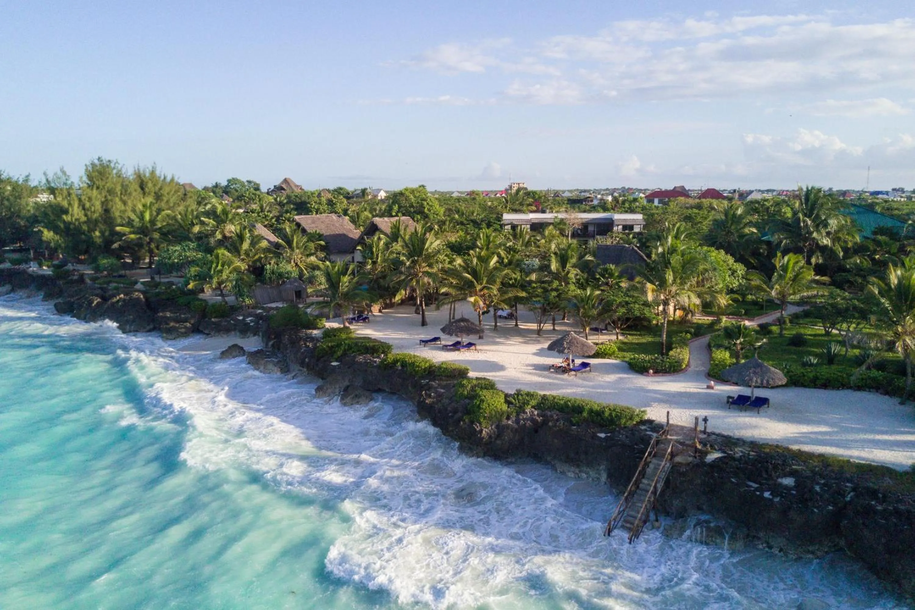 Bird's eye view in The Zanzibari