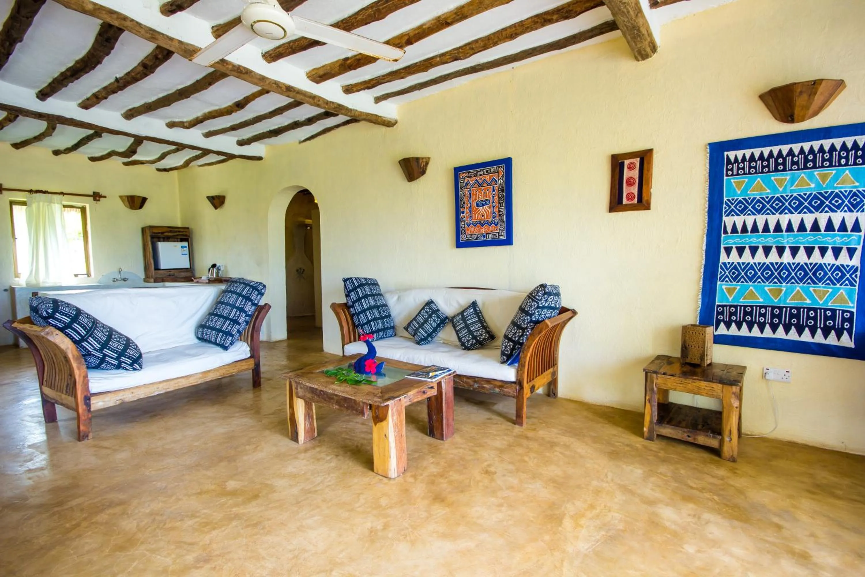Living room in The Zanzibari