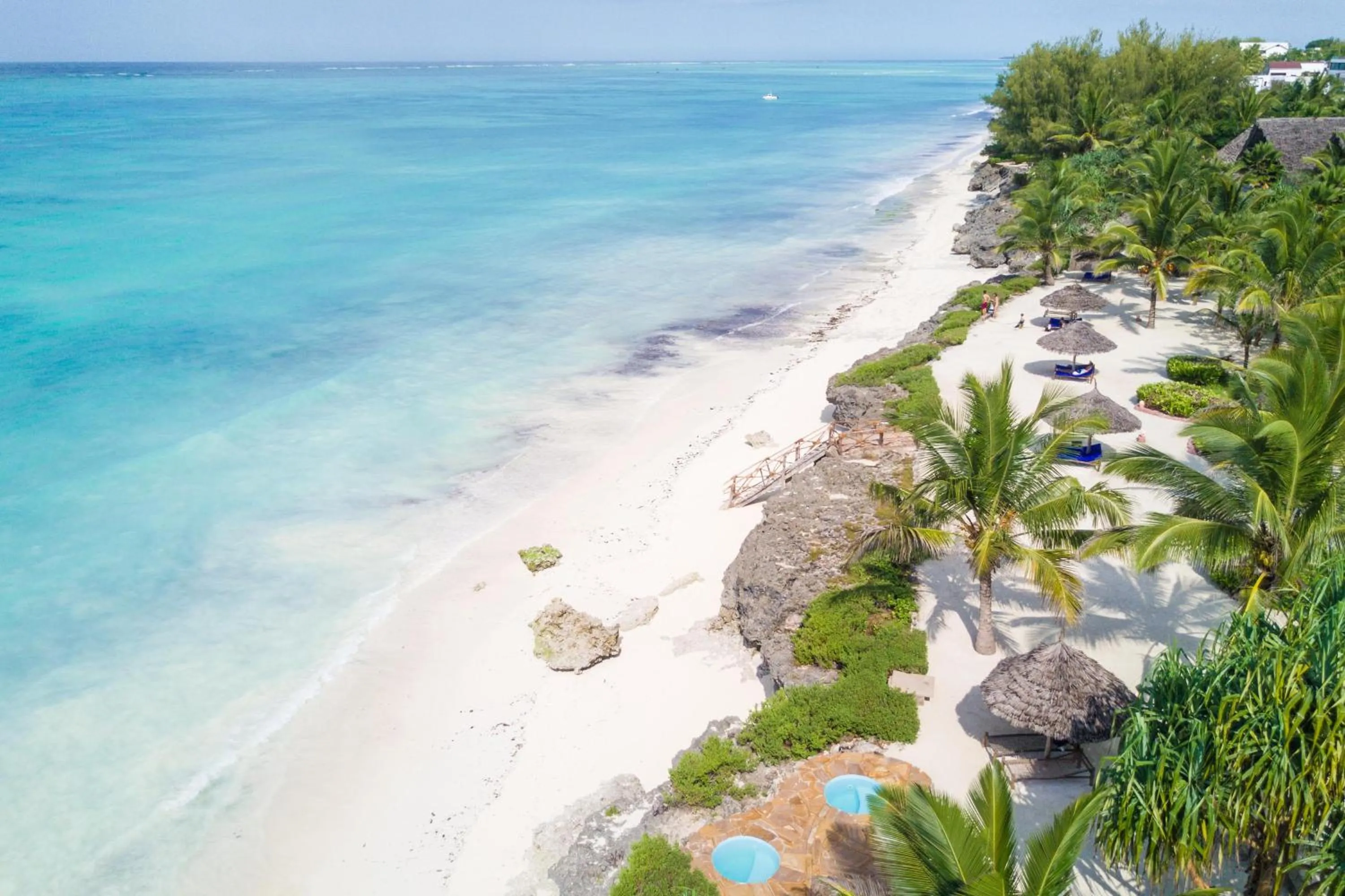 Bird's eye view in The Zanzibari