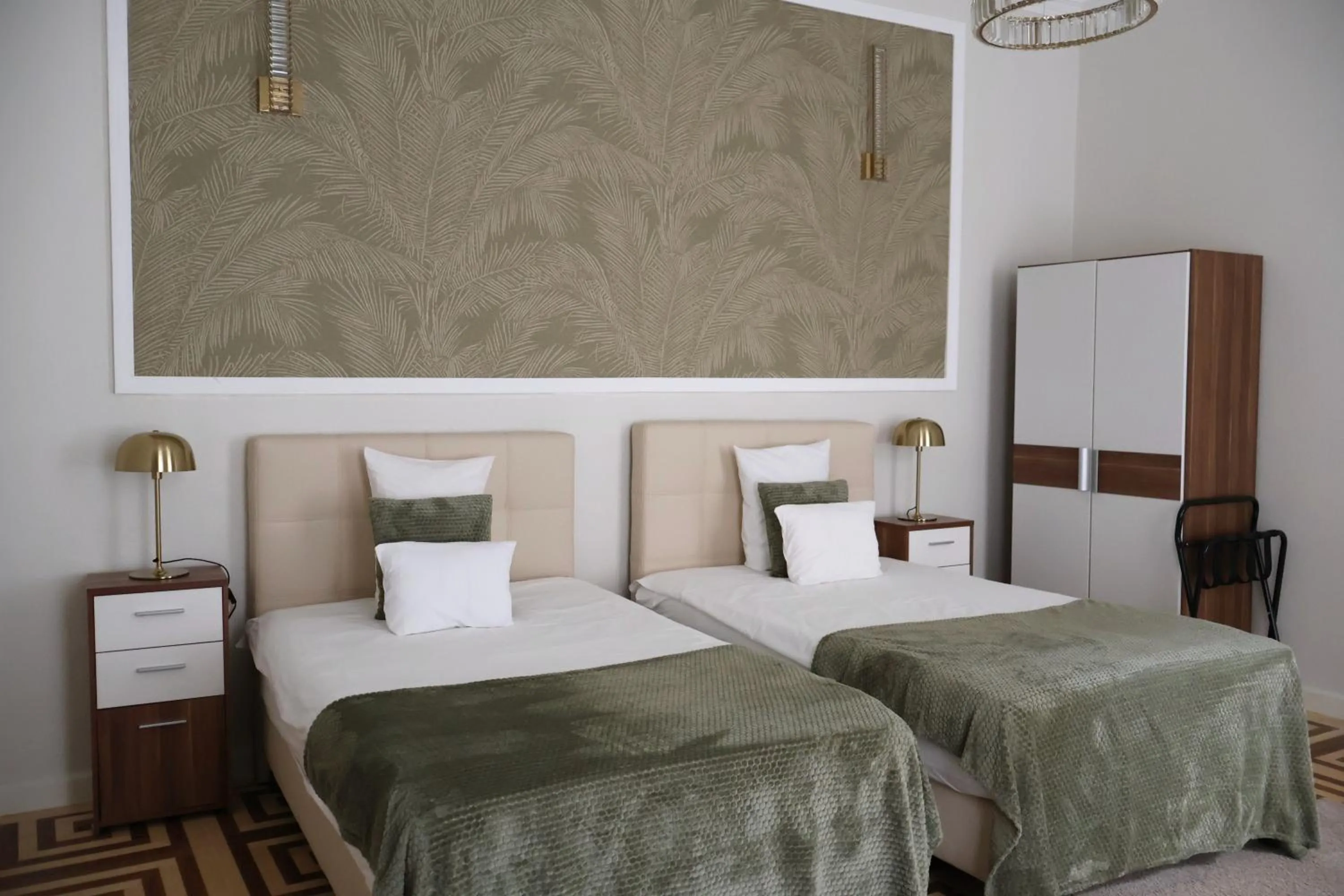 Bed in Harmonia Palace - Luxury Apartments