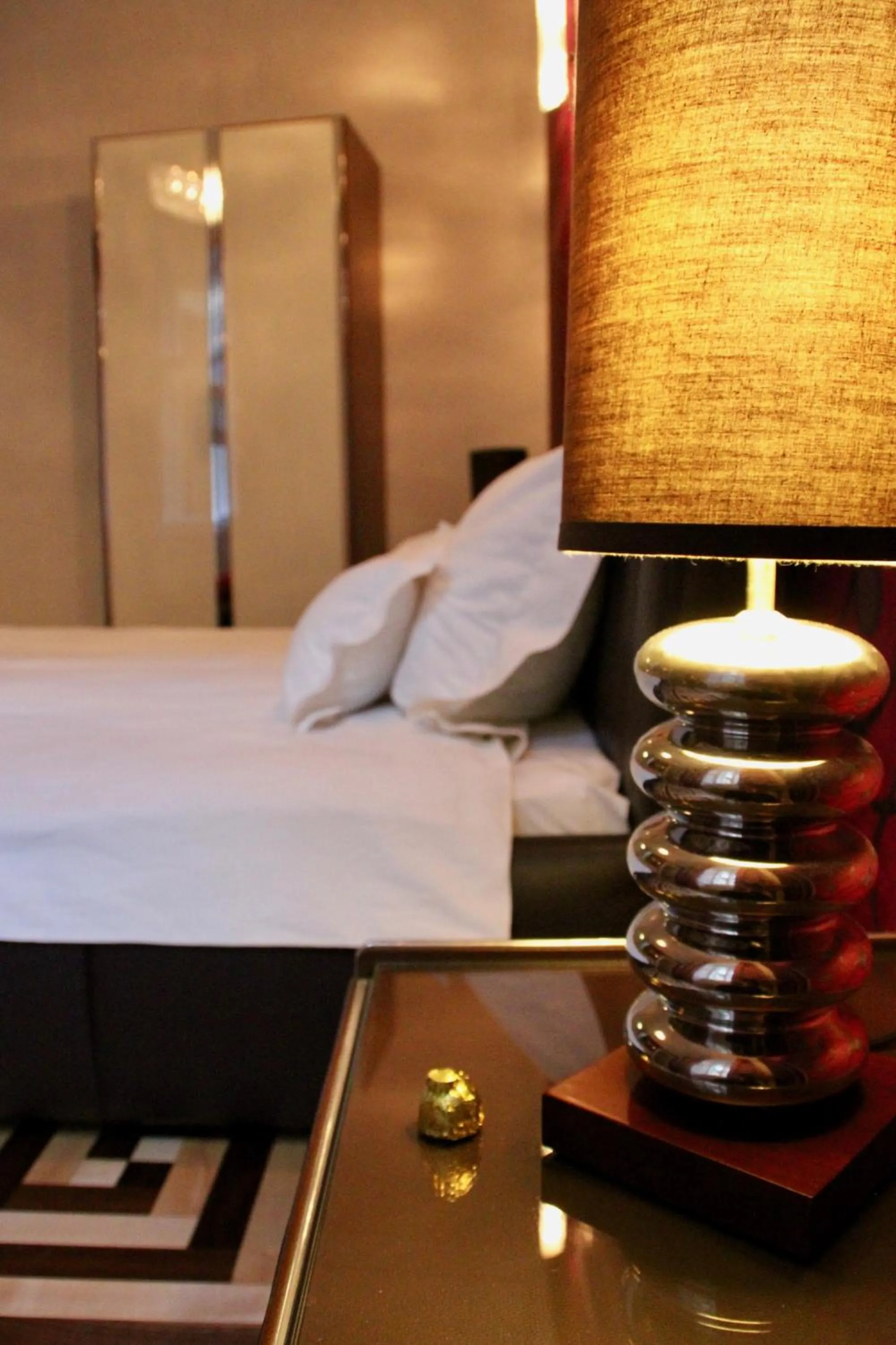 Bed in Harmonia Palace - Luxury Apartments