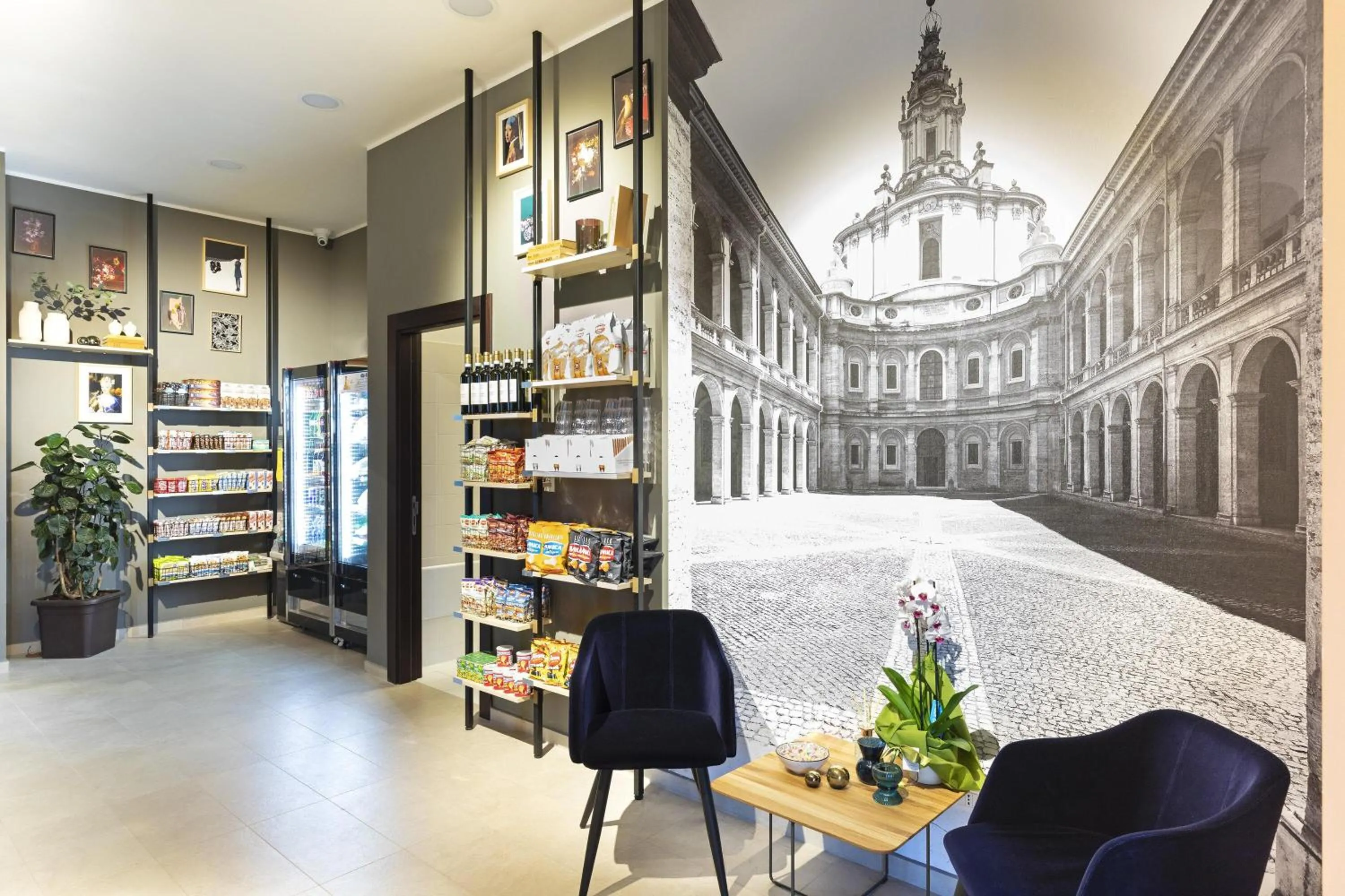 Lobby or reception in B&B Hotel Roma Fiumicino Aeroporto Fiera 1