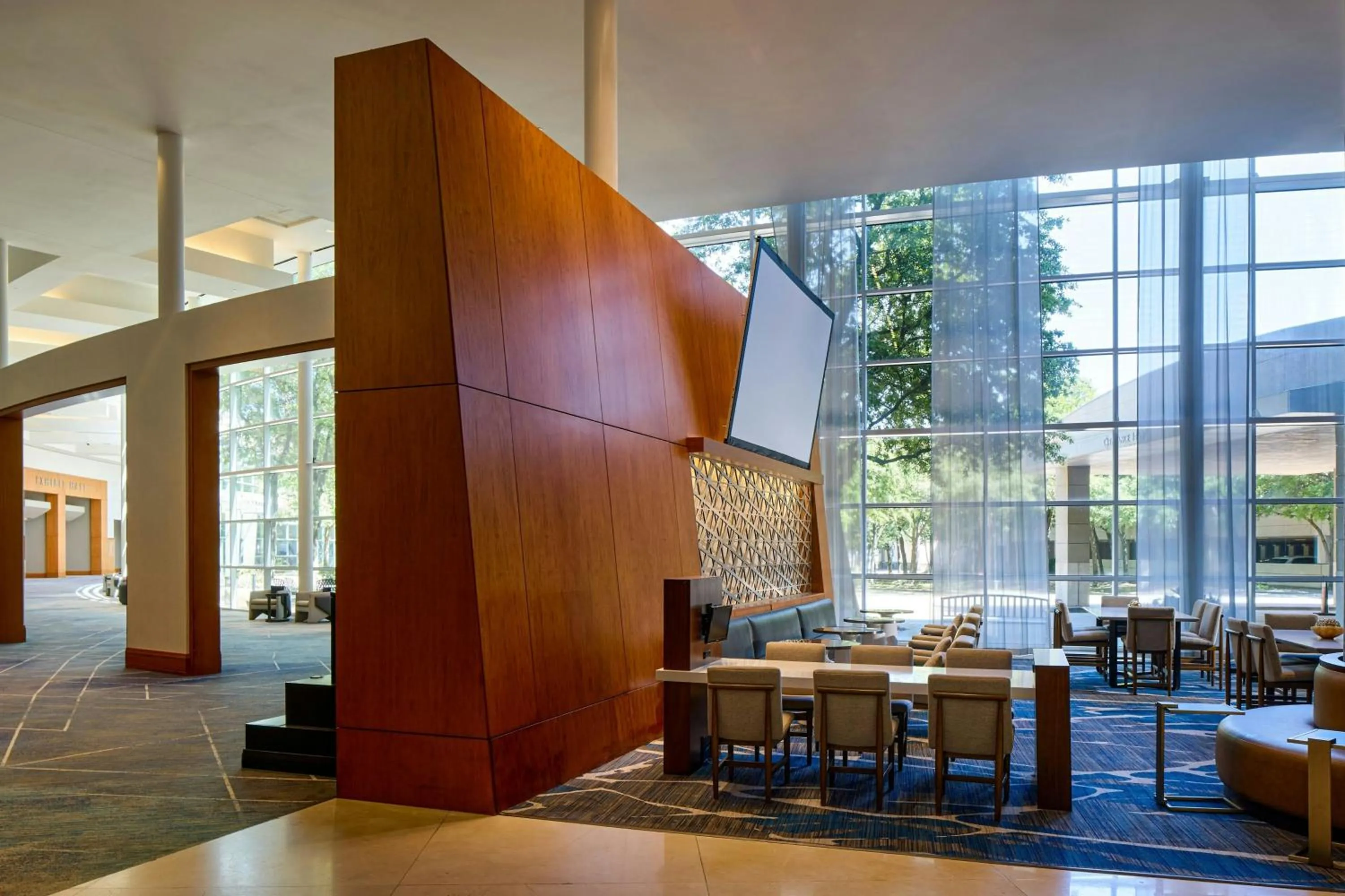 Lobby or reception in The Woodlands Waterway Marriott Hotel and Convention Center
