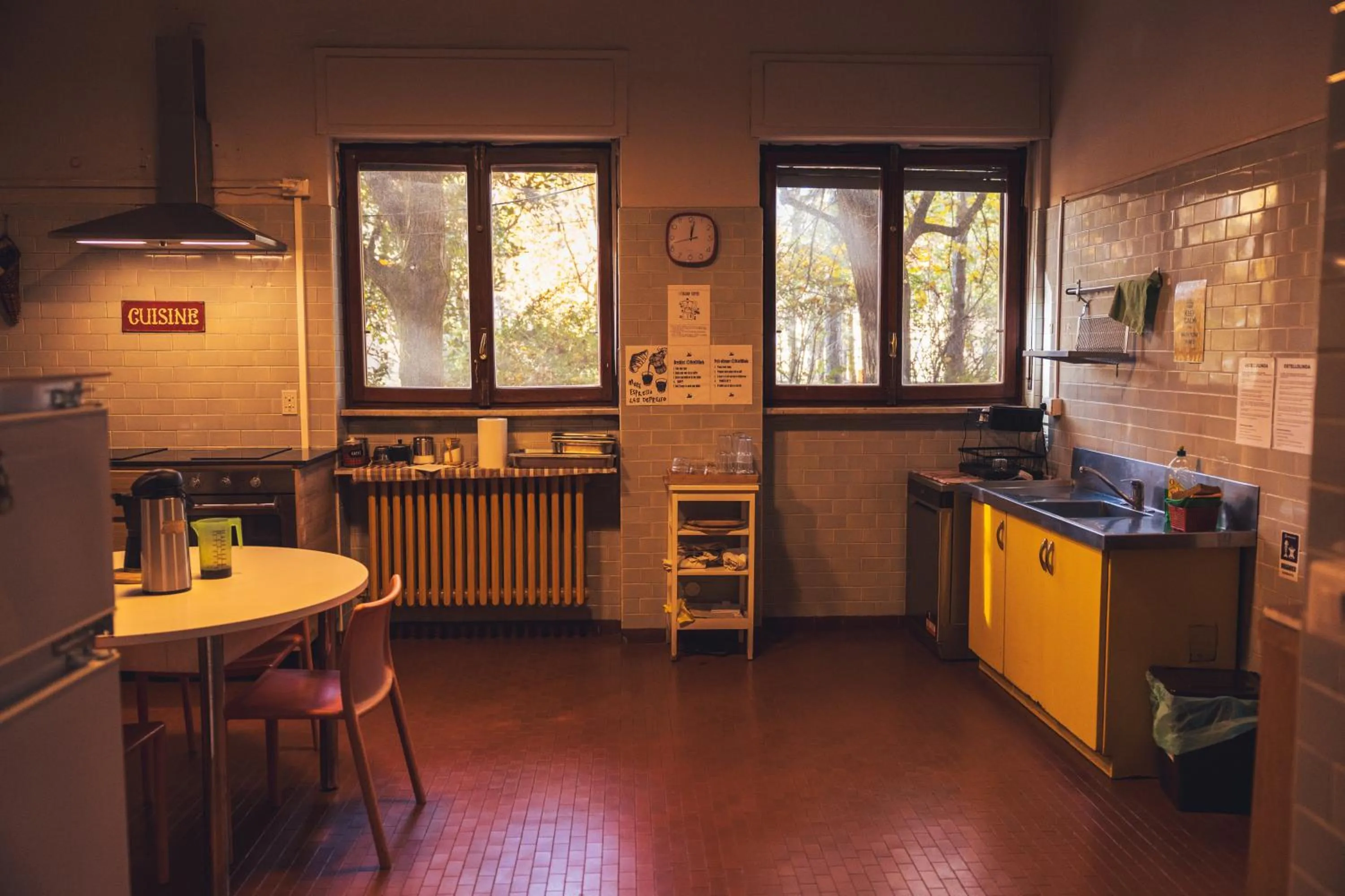 Kitchen or kitchenette in OstellOlinda