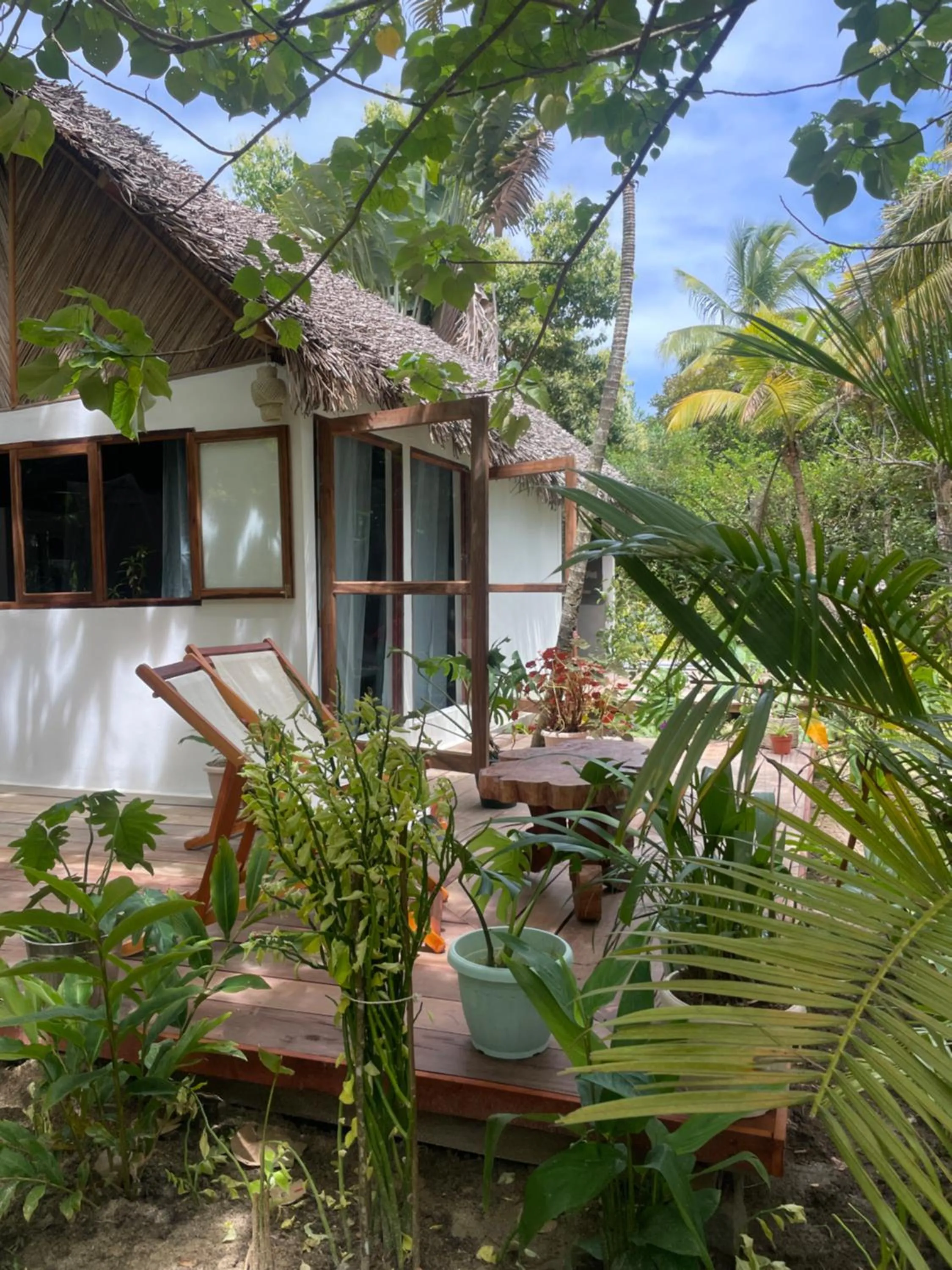 Patio in Aurora Lodge