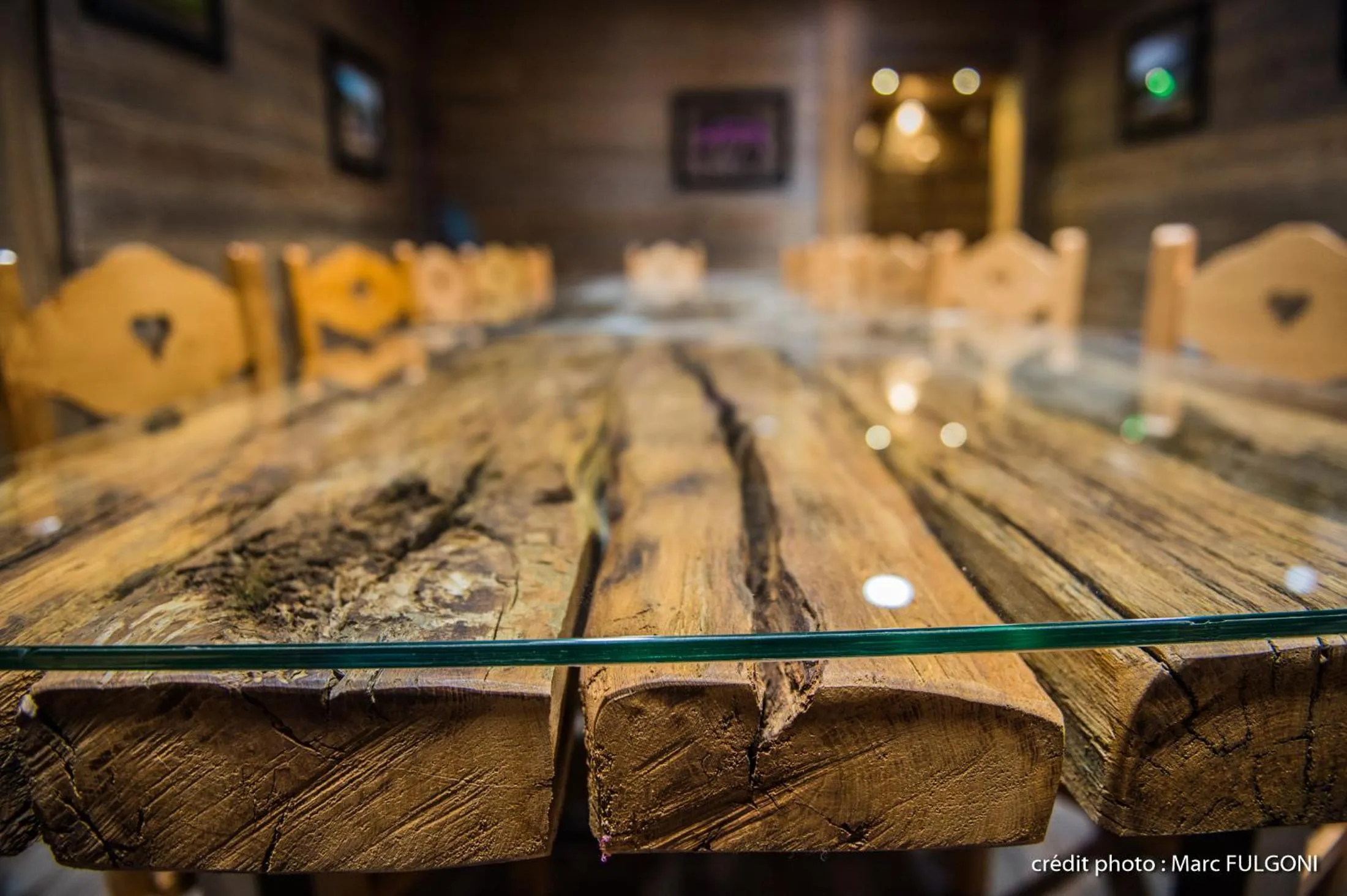 Living room in Le Couarôge Chalets et Appartements