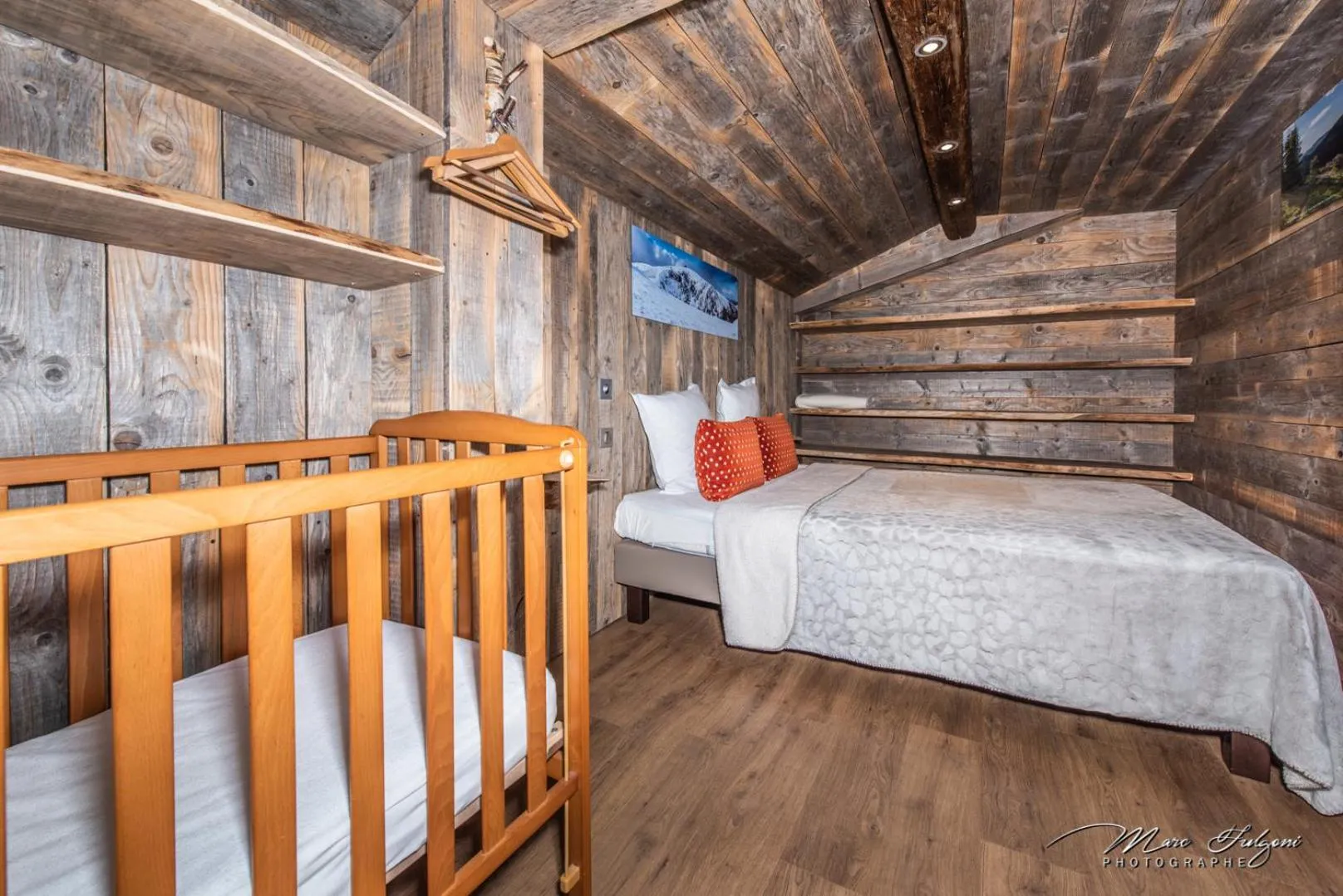 Bed in Le Couarôge Chalets et Appartements