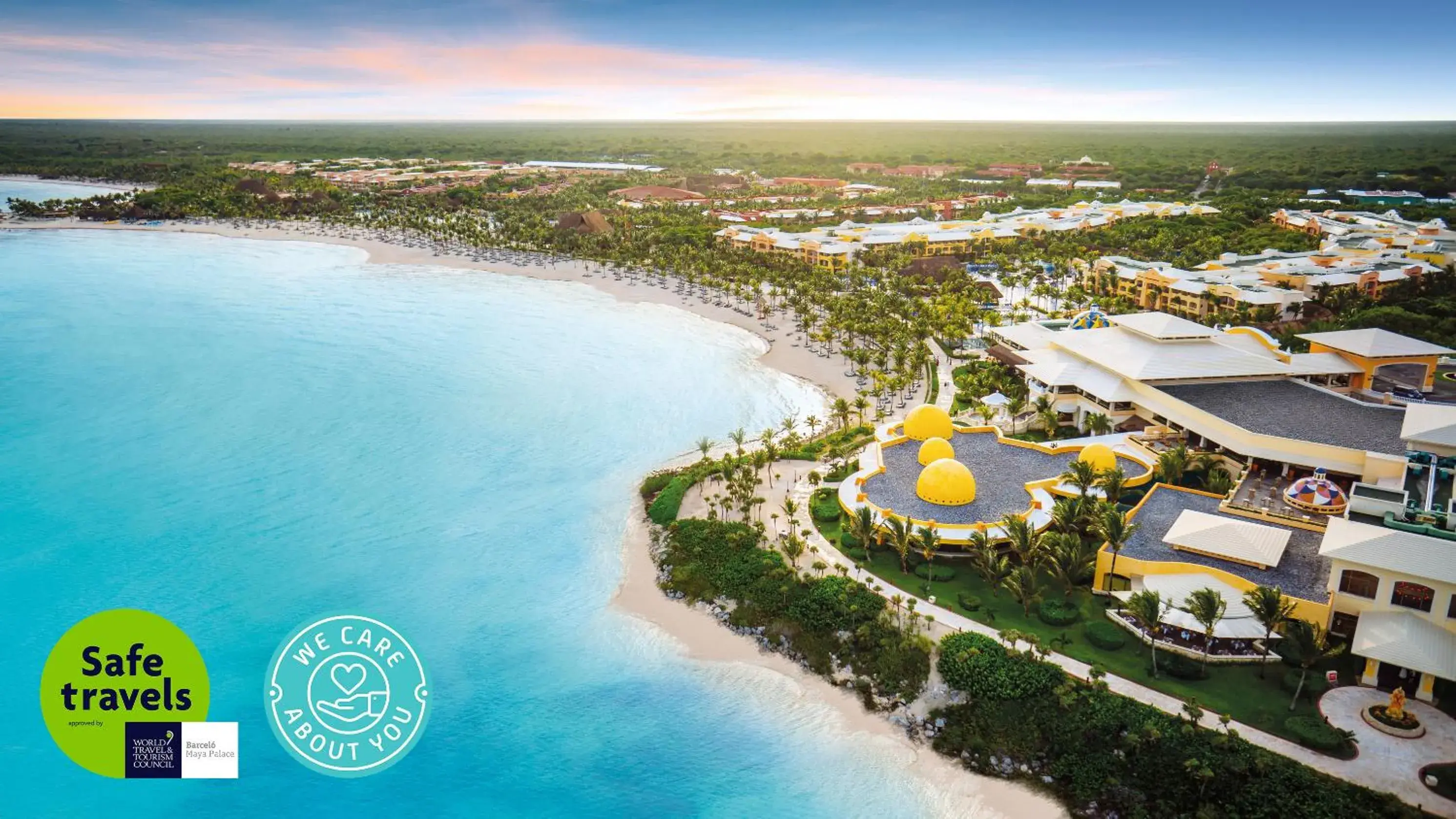 Bird's eye view in Barceló Maya Palace - All Inclusive Bird's eye view in Barceló Maya Palace - All Inclusive