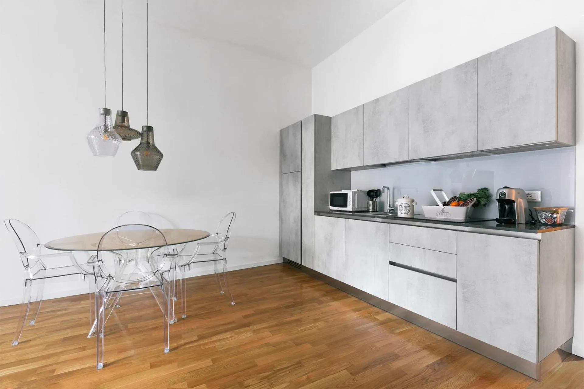 Kitchen or kitchenette in Residence le Porte