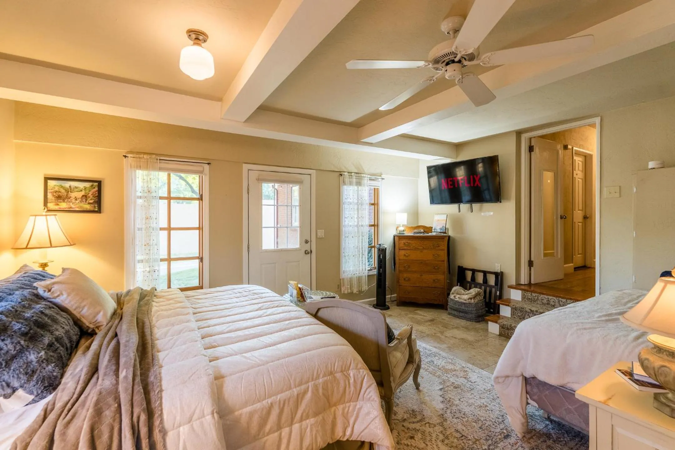 Bed in The Fillmore Inn