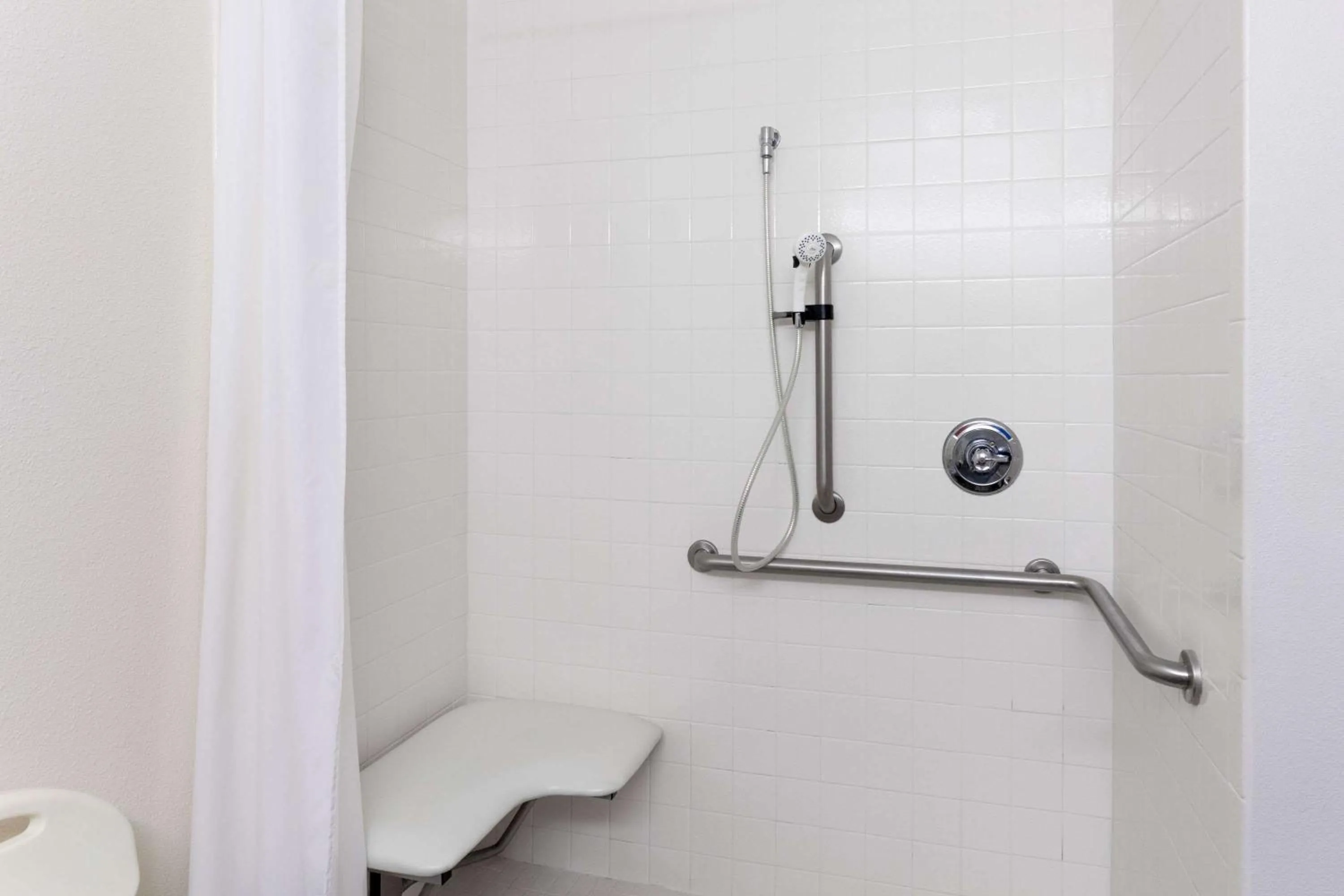 Shower in Microtel Inn & Suites by Wyndham Wellton