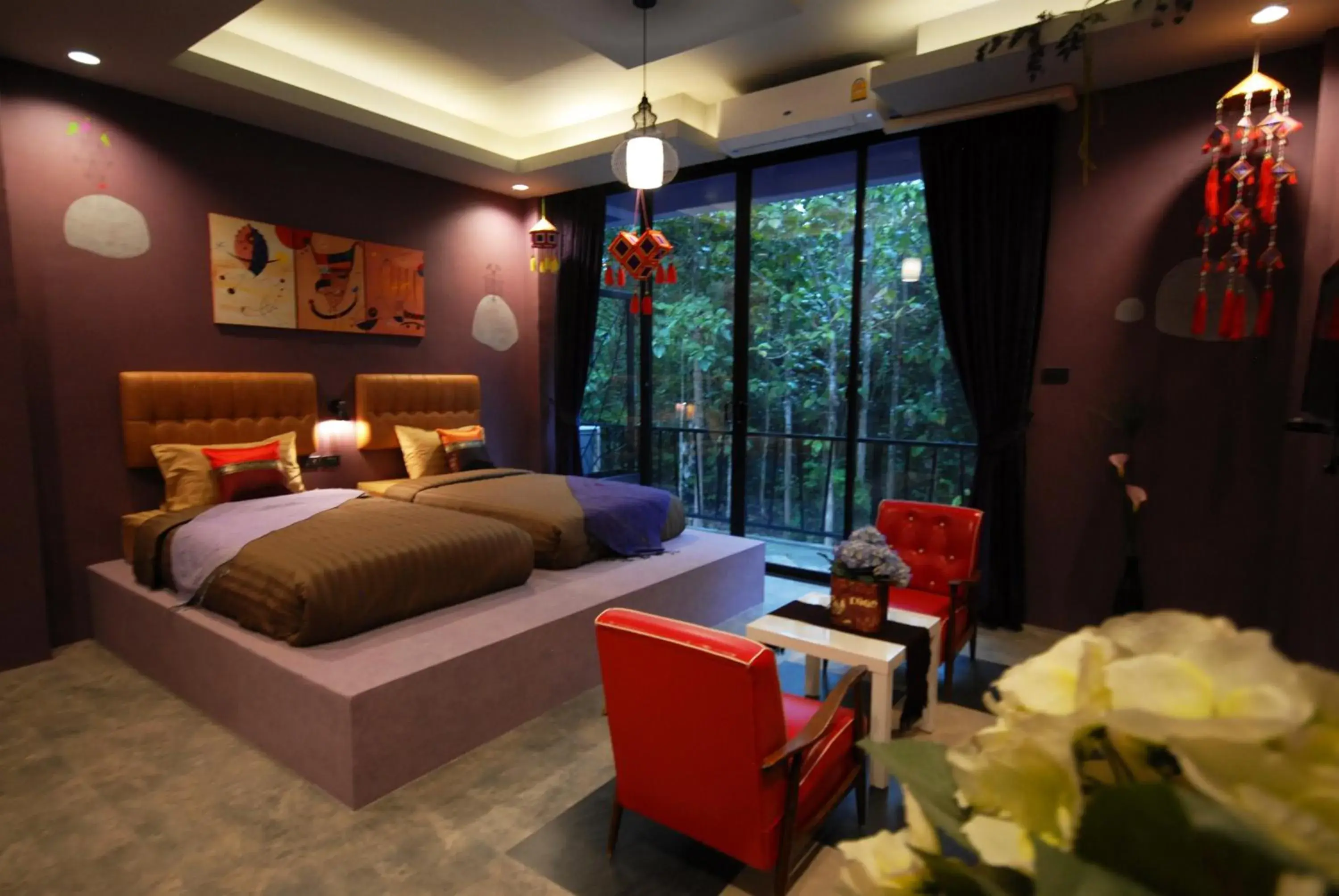 Deluxe Twin Room in Pupiang po Da Arte Resort Deluxe Twin Room in Pupiang po Da Arte Resort