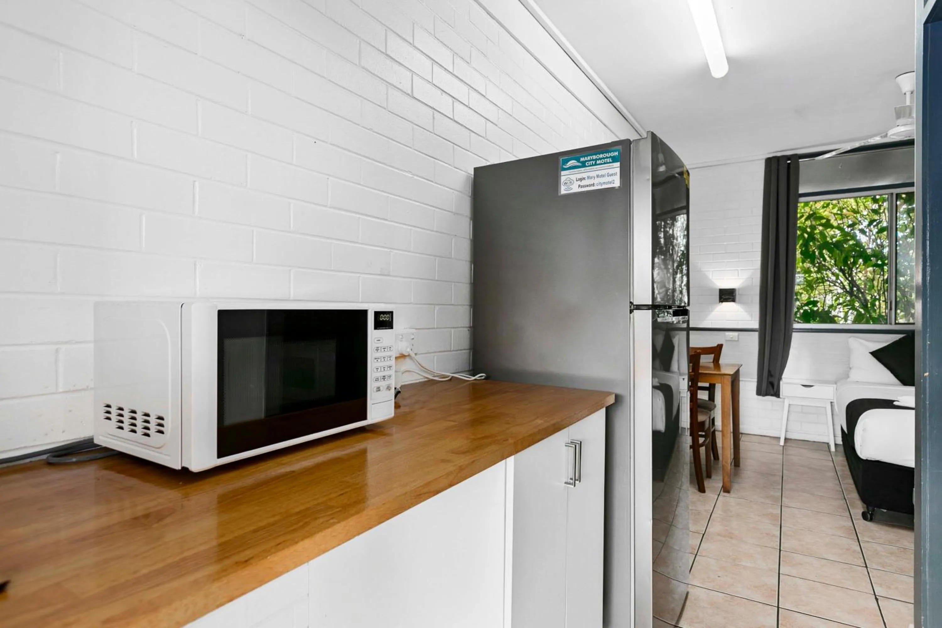 Area and facilities in Maryborough City Motel