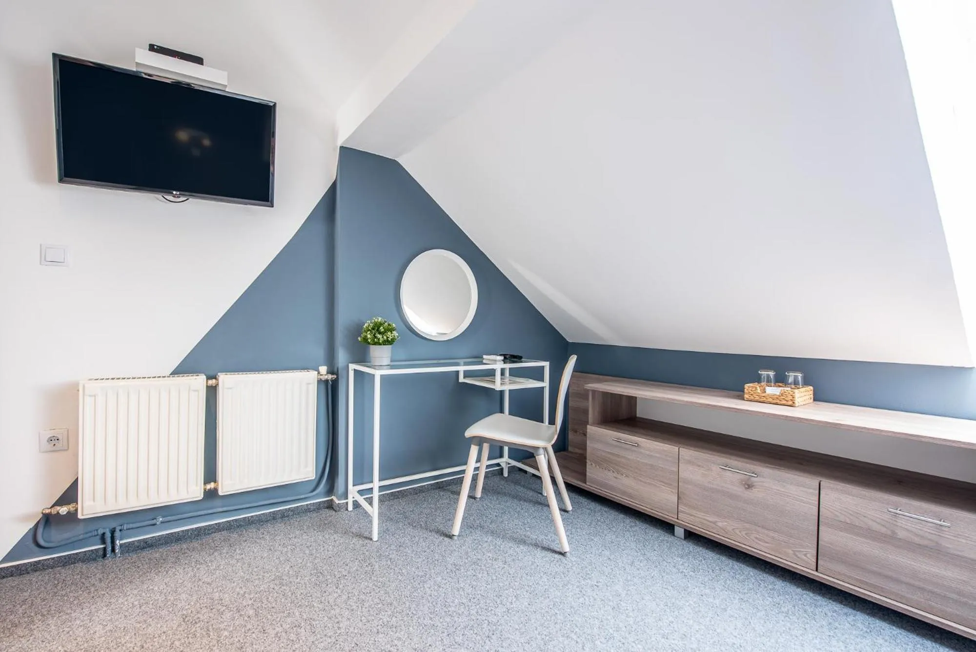 Bed in Herczeg Udvarház Poroszló