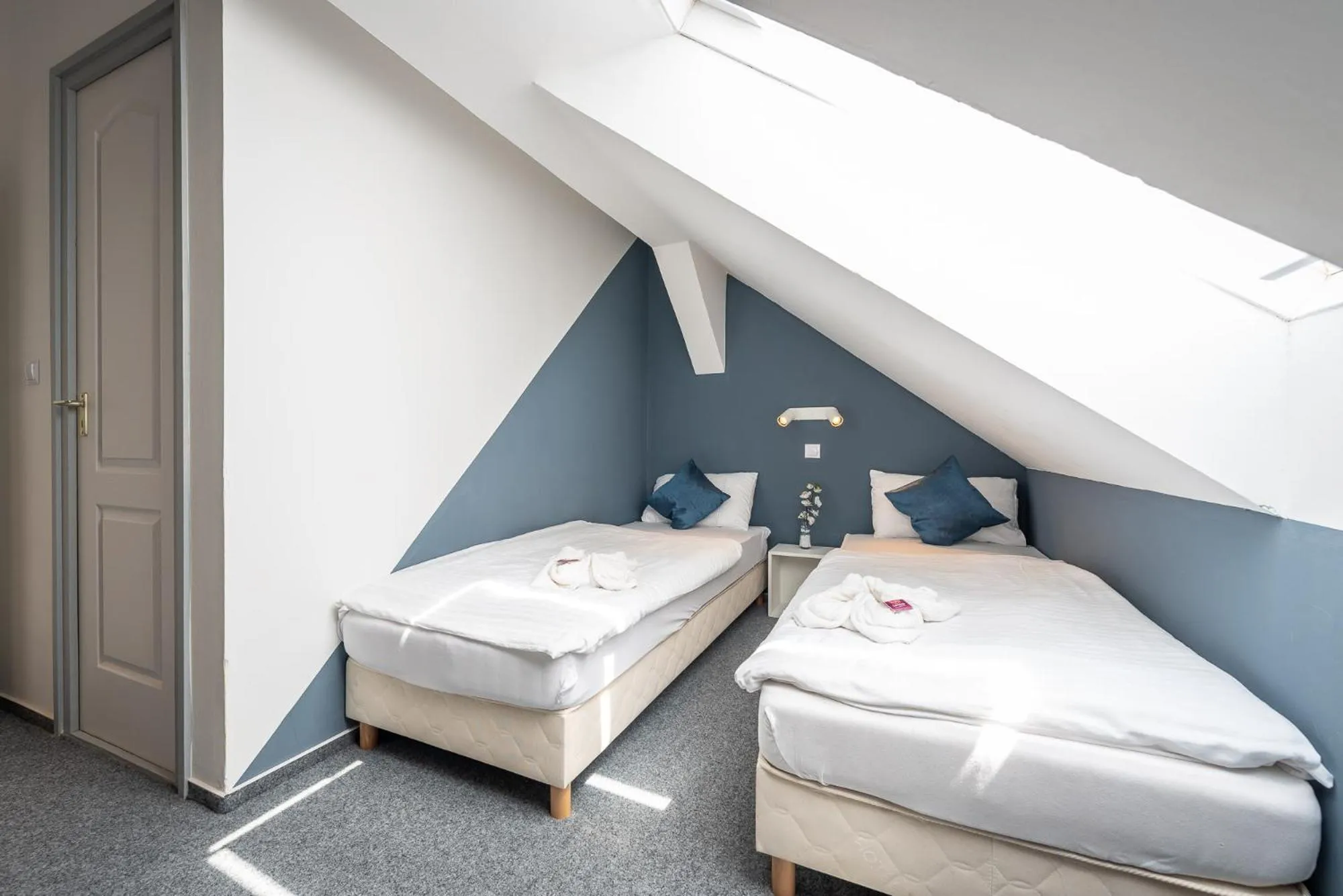 Bed in Herczeg Udvarház Poroszló