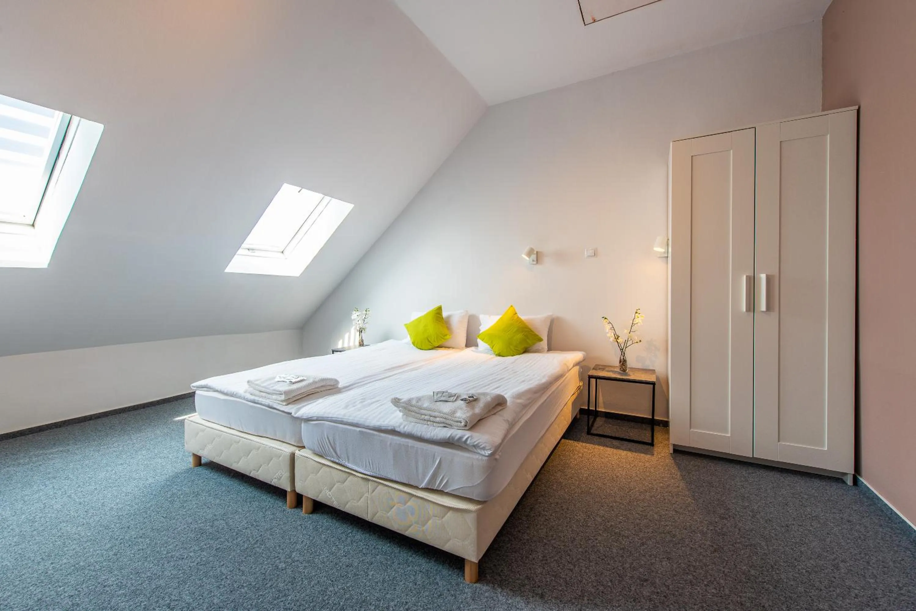 Bed in Herczeg Udvarház Poroszló