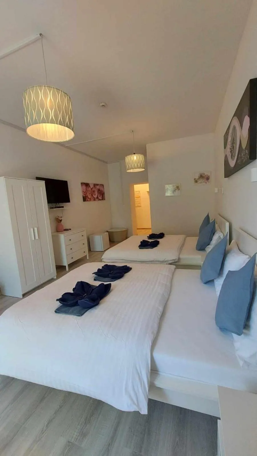 Bed in Herczeg Udvarház Poroszló