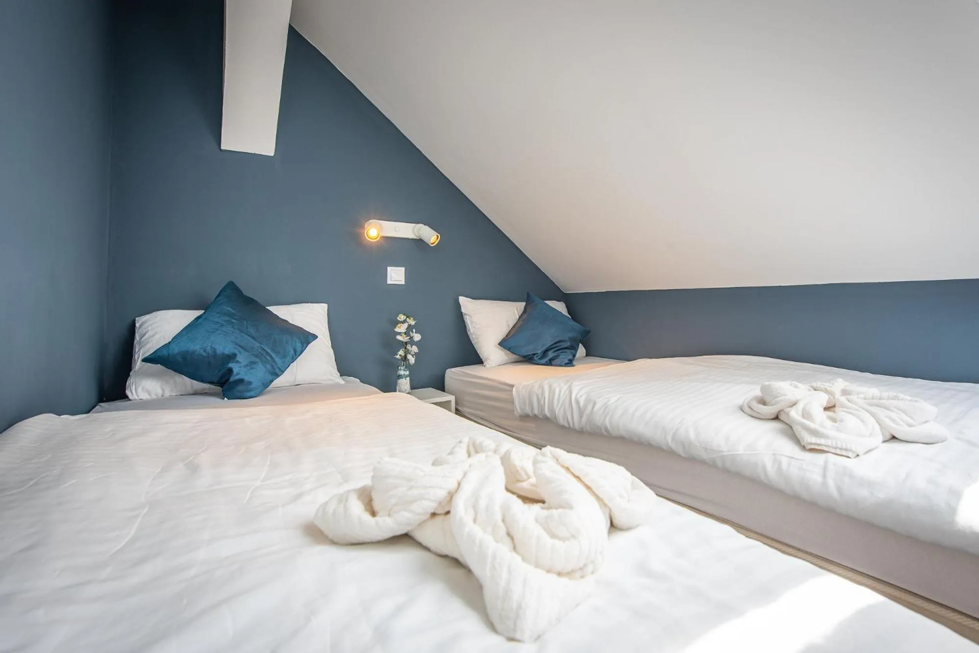 Bed in Herczeg Udvarház Poroszló