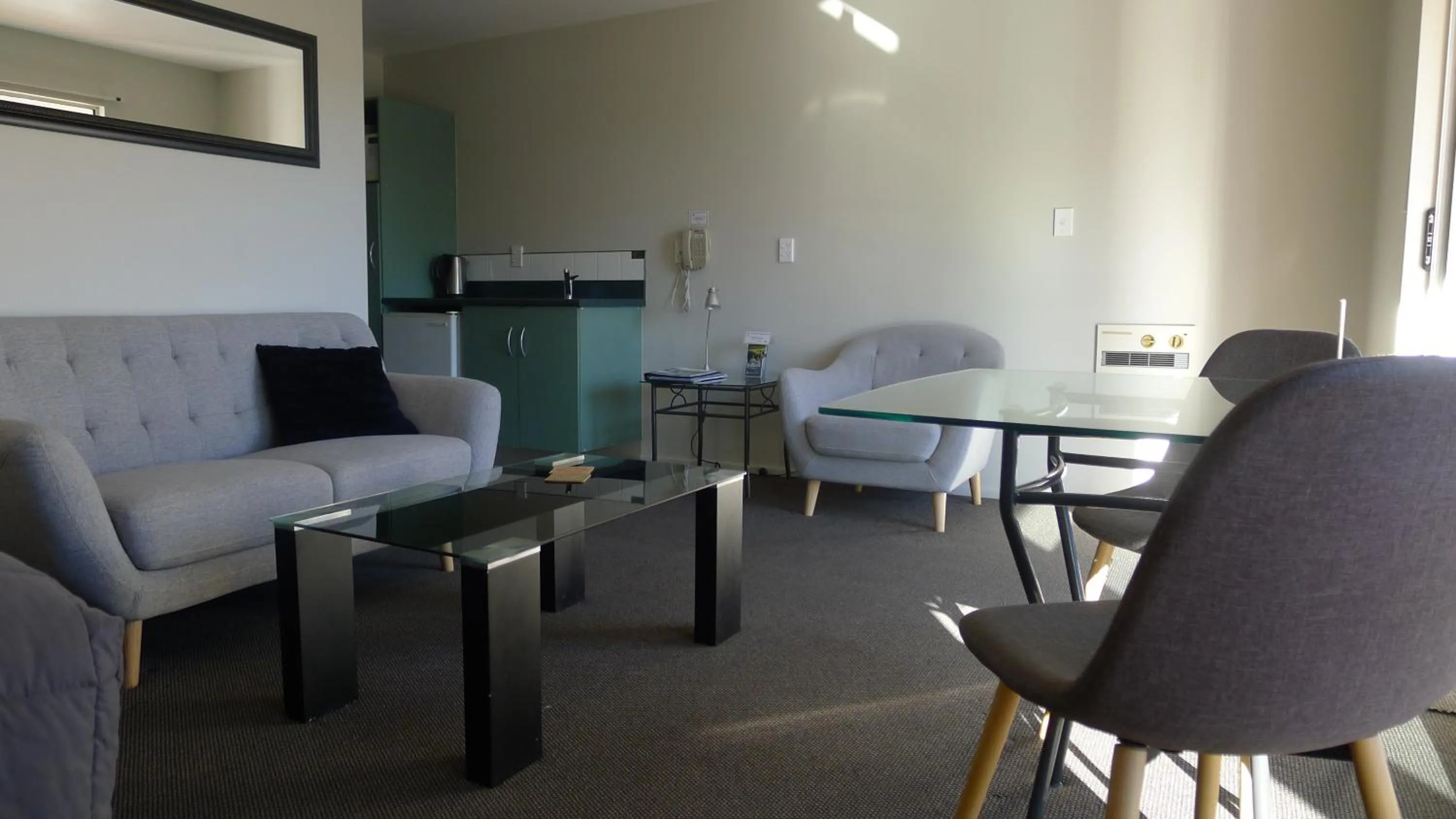 Living room in Lugano Motor Lodge