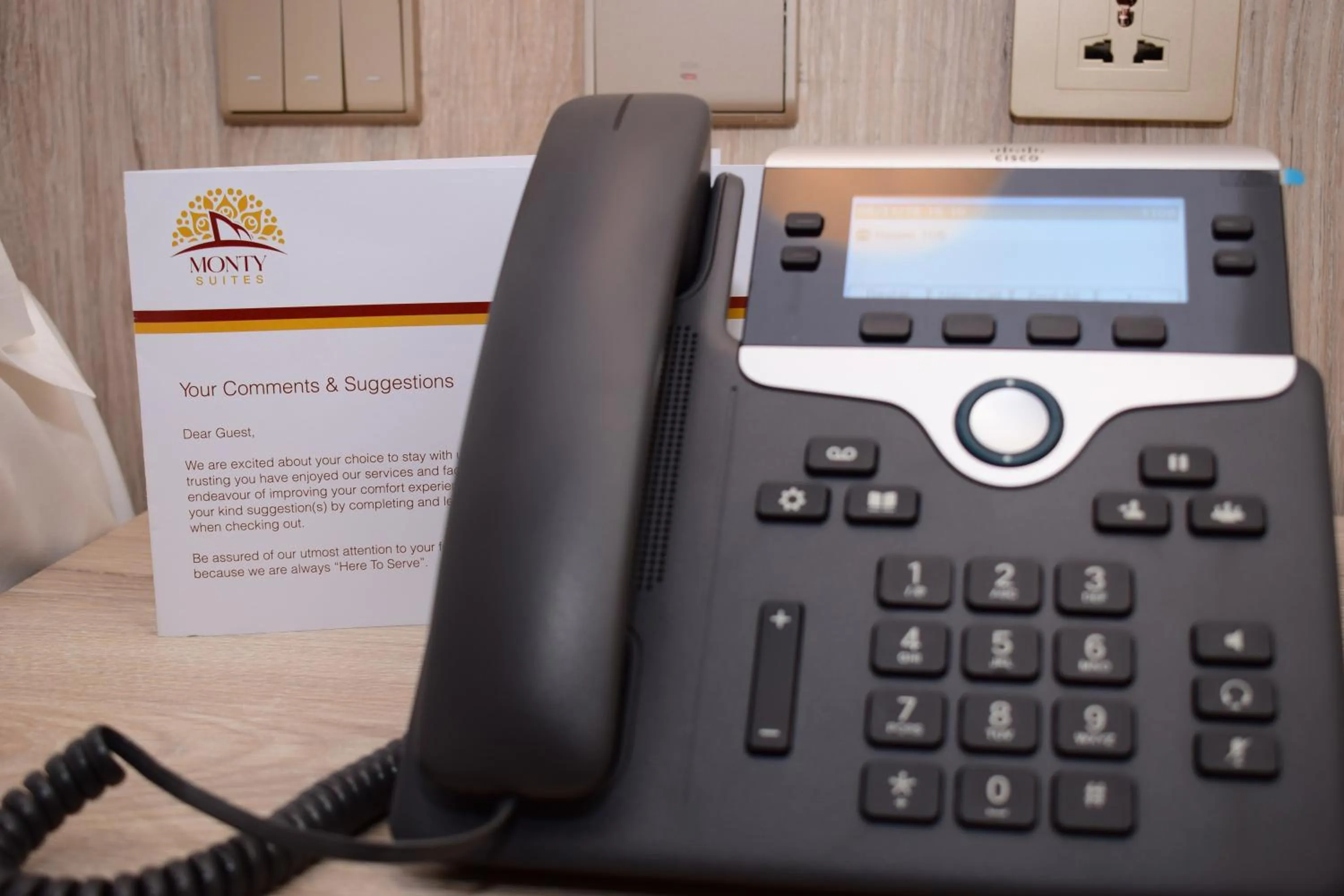 Area and facilities in Monty Suites & Golf