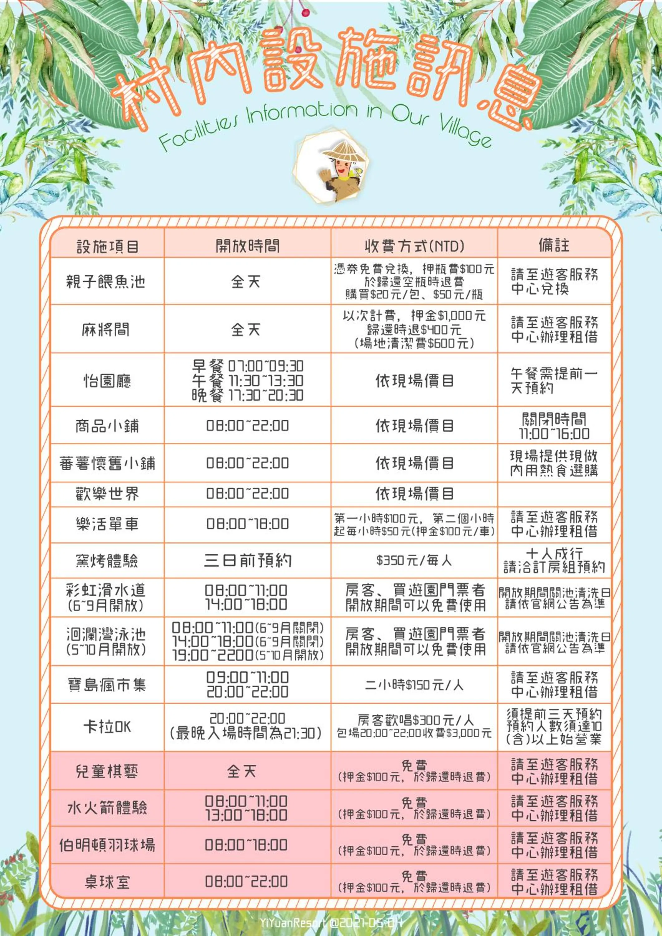 Banquet/Function facilities in Yi Yuan Resort