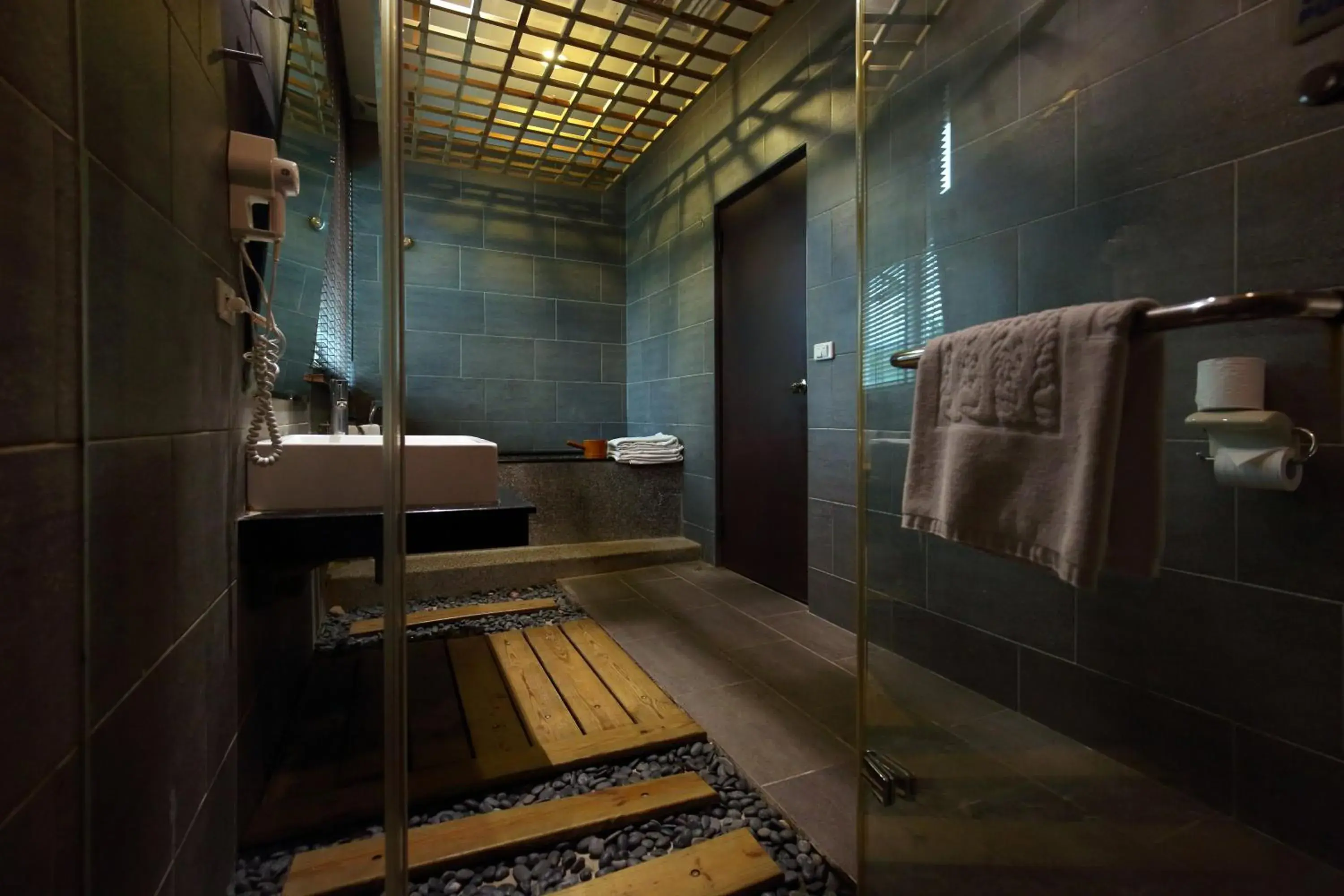 Bathroom in Yi Yuan Resort Bathroom in Yi Yuan Resort