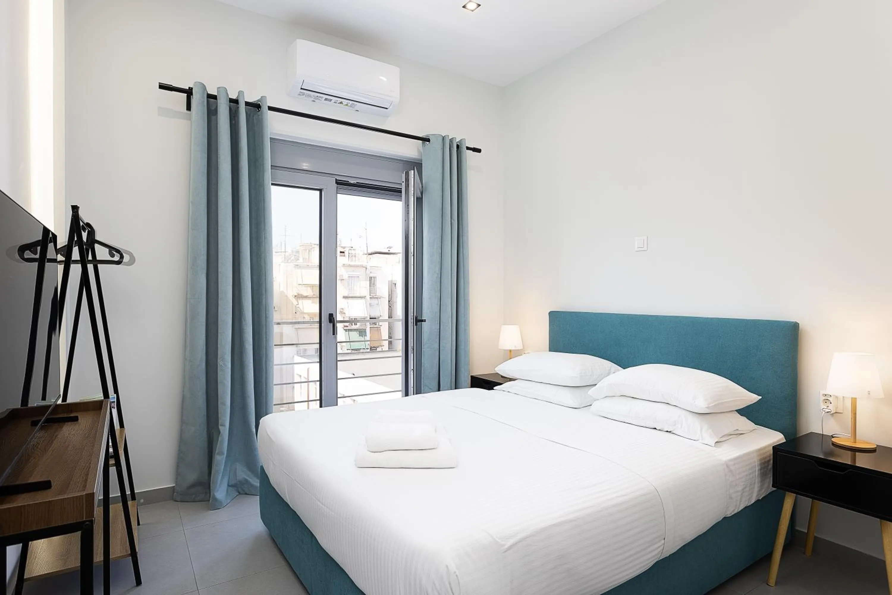 Photo of the whole room, Bed in The Omnia Collection Pagrati