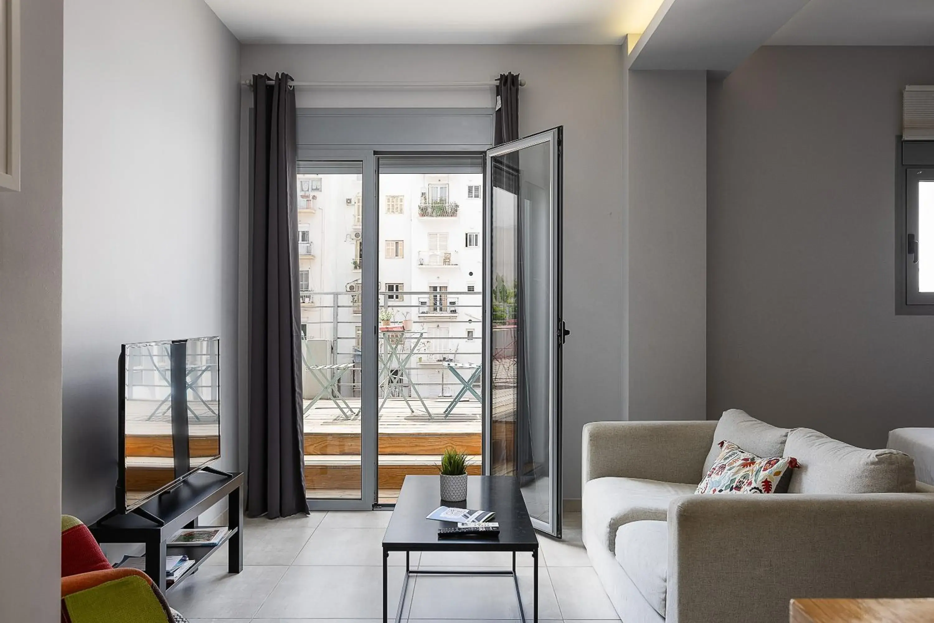 Living room in The Omnia Collection Pagrati Living room in The Omnia Collection Pagrati