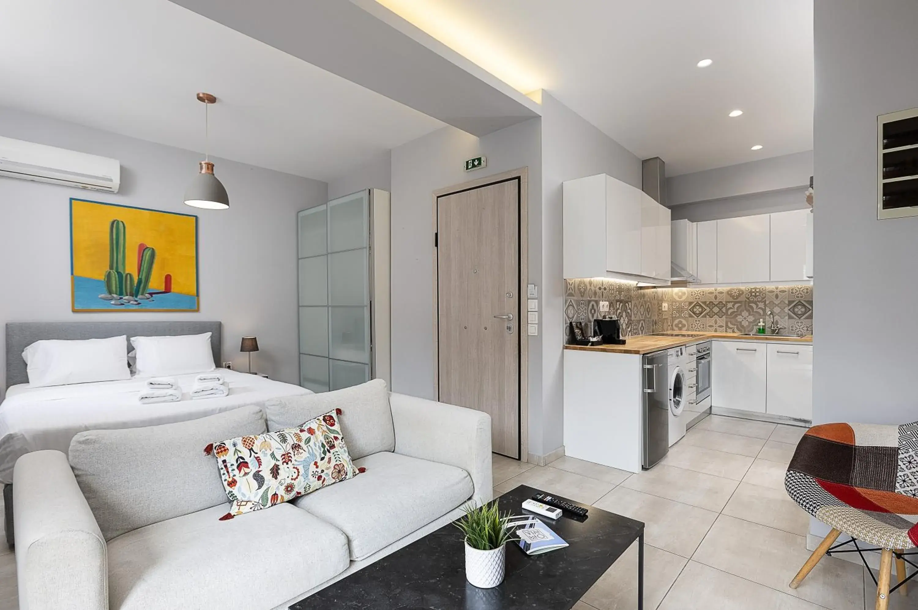 Living room in The Omnia Collection Pagrati Living room in The Omnia Collection Pagrati