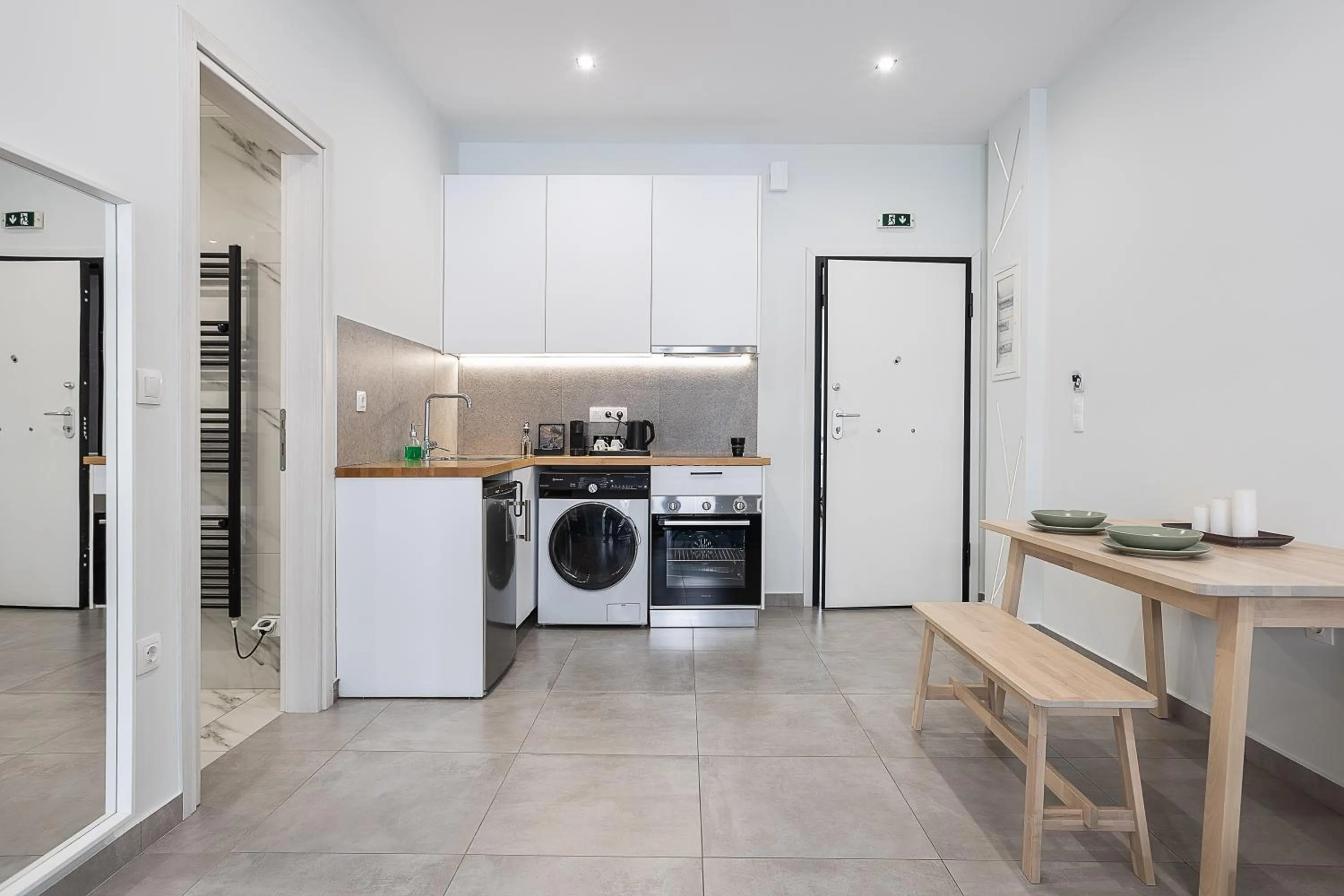 Kitchen or kitchenette in The Omnia Collection Pagrati