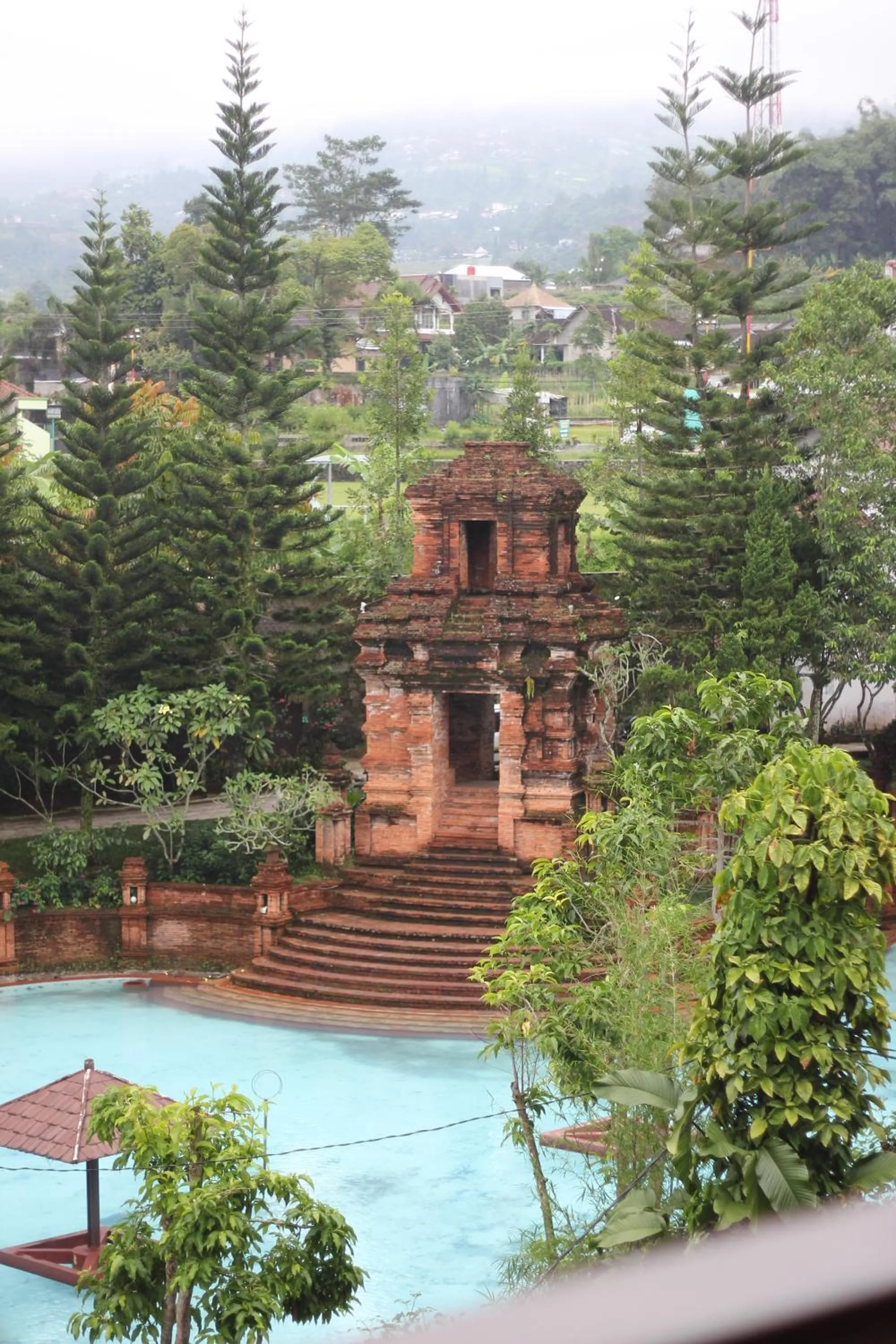 Pool view in Jawa Dwipa Heritage Resort