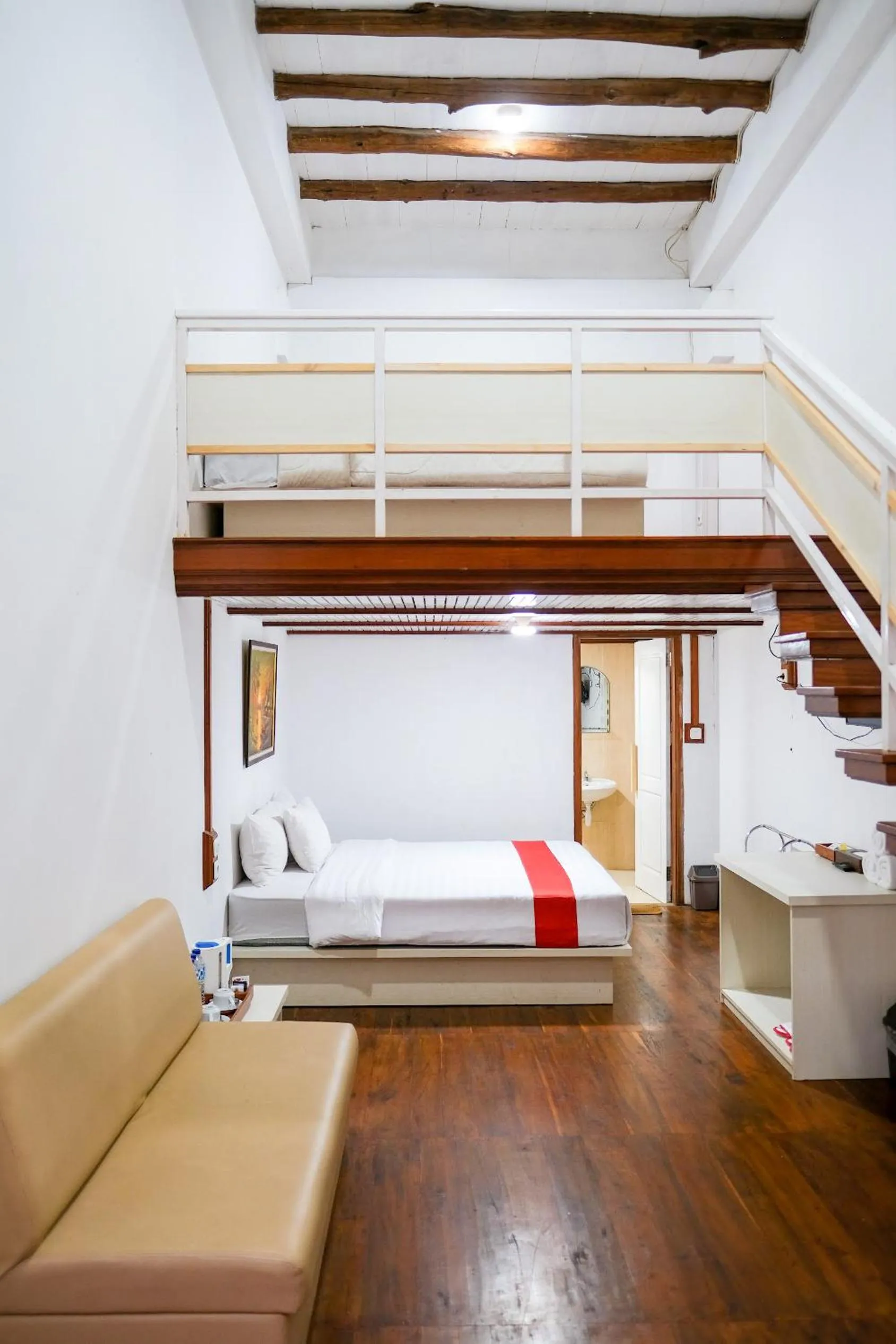 Bed in Jawa Dwipa Heritage Resort